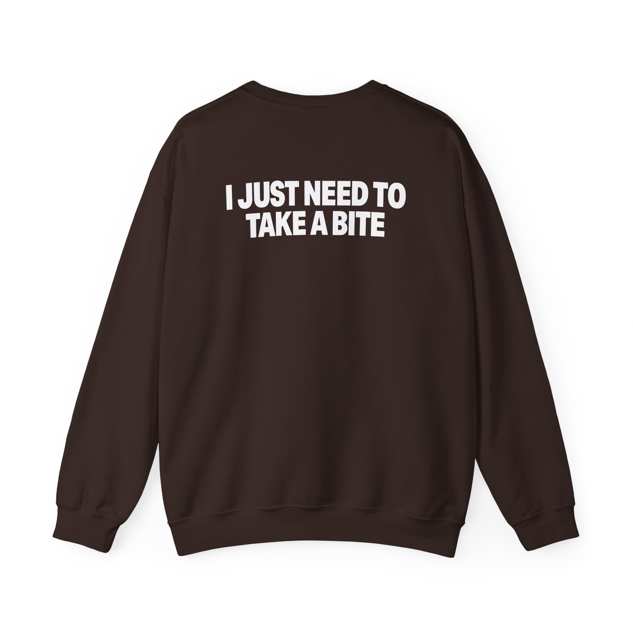 D L Take a Bite Cherry Unisex Heavy Blend™ Crewneck Sweatshirt - Image 4