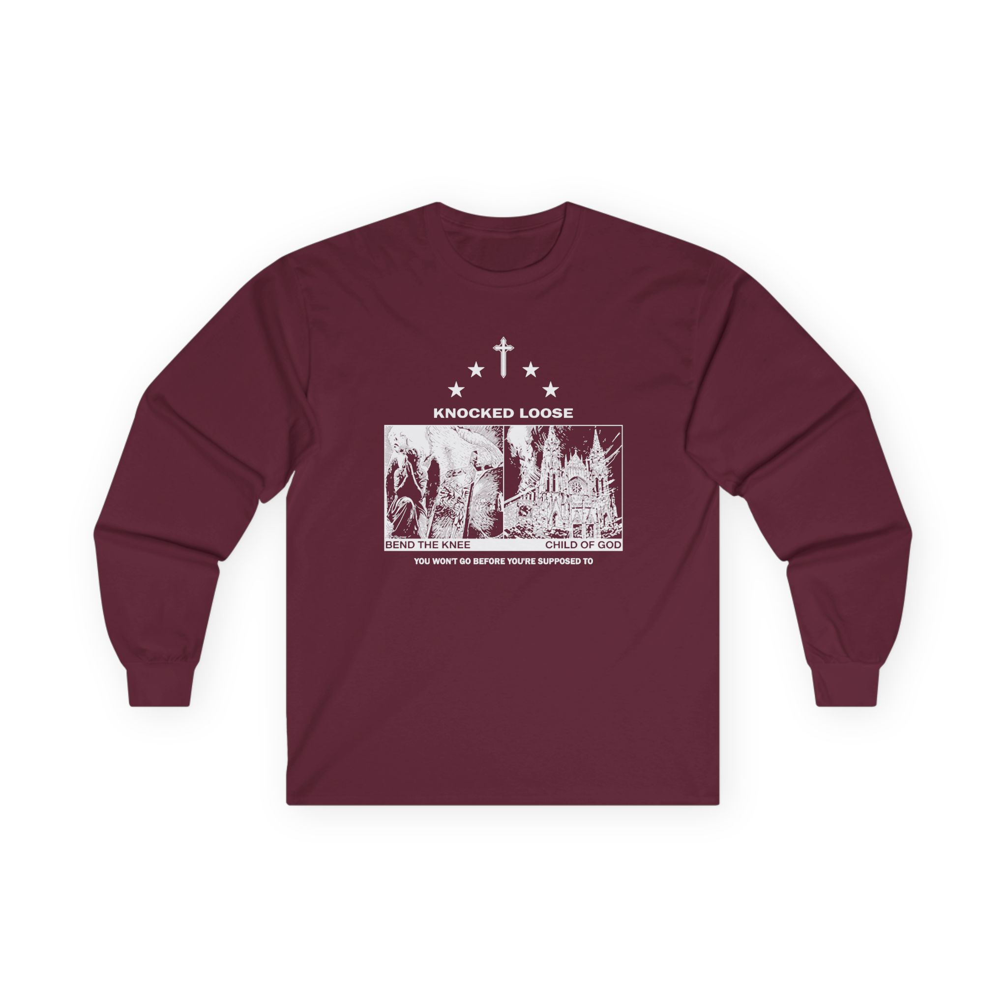 Knocked Loose Blinding Faith Royal Unisex Ultra Cotton Long Sleeve Tee - Image 3