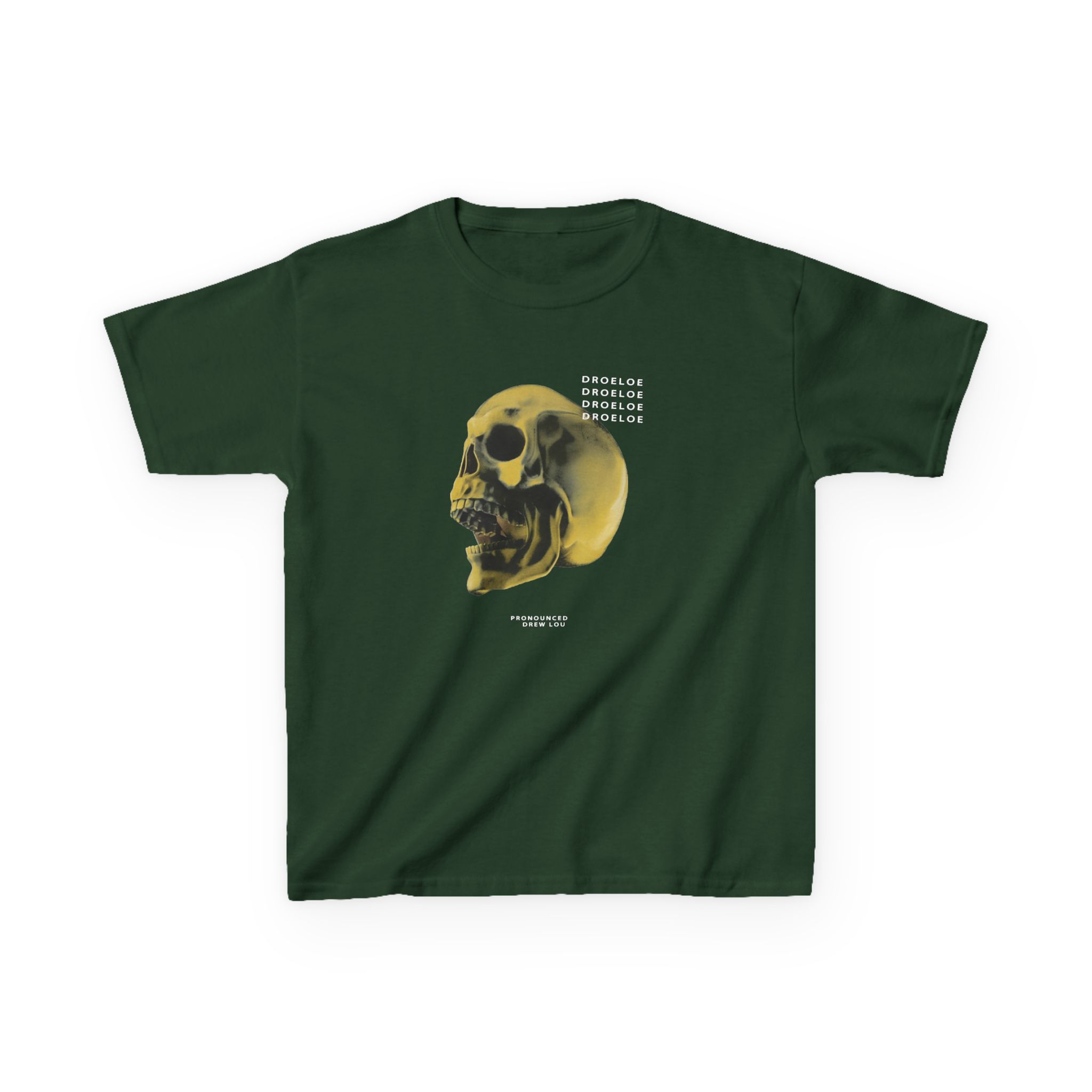 Kids Deadbeats Gold Skull Heavy Cotton™ Tee - Image 5