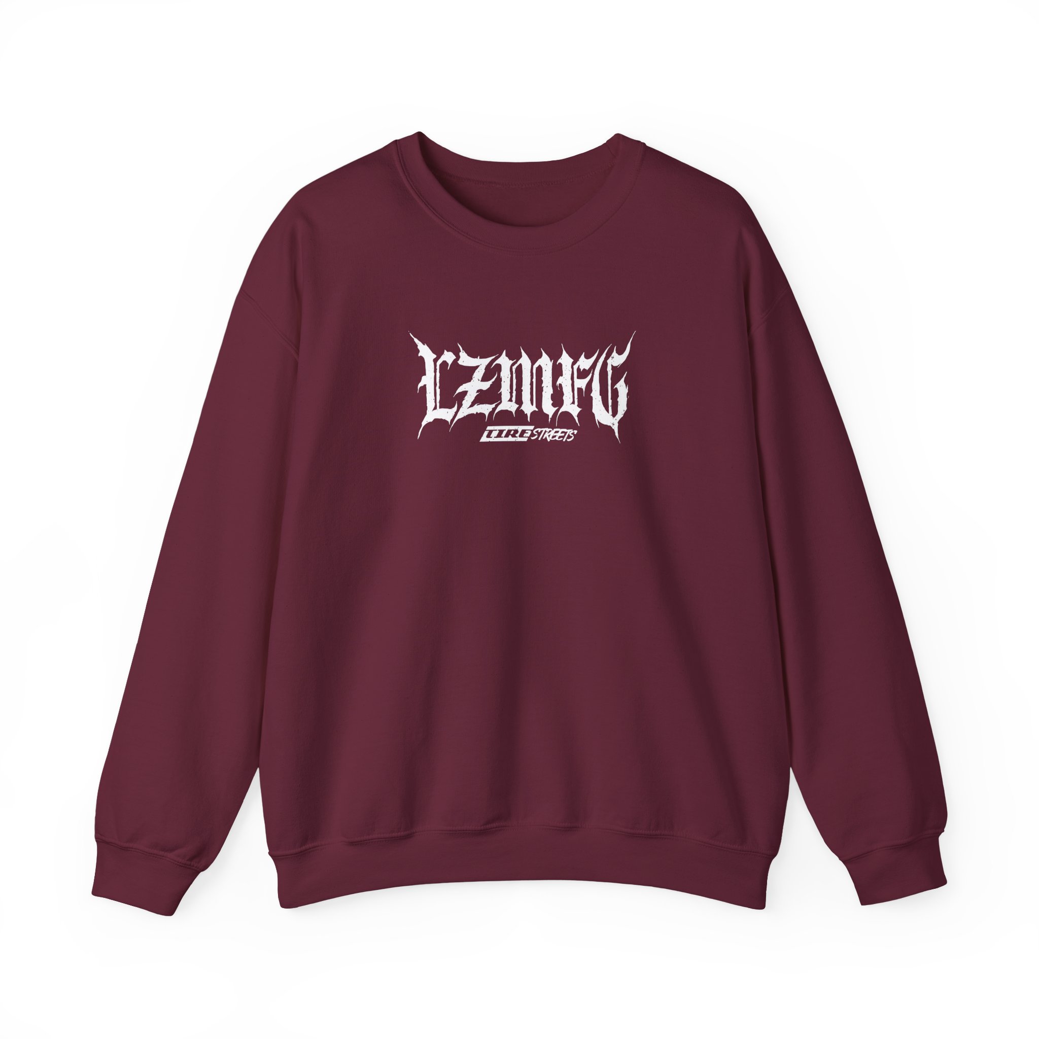 Adam LZ Tire Fire Unisex Heavy Blend™ Crewneck Sweatshirt - Image 3
