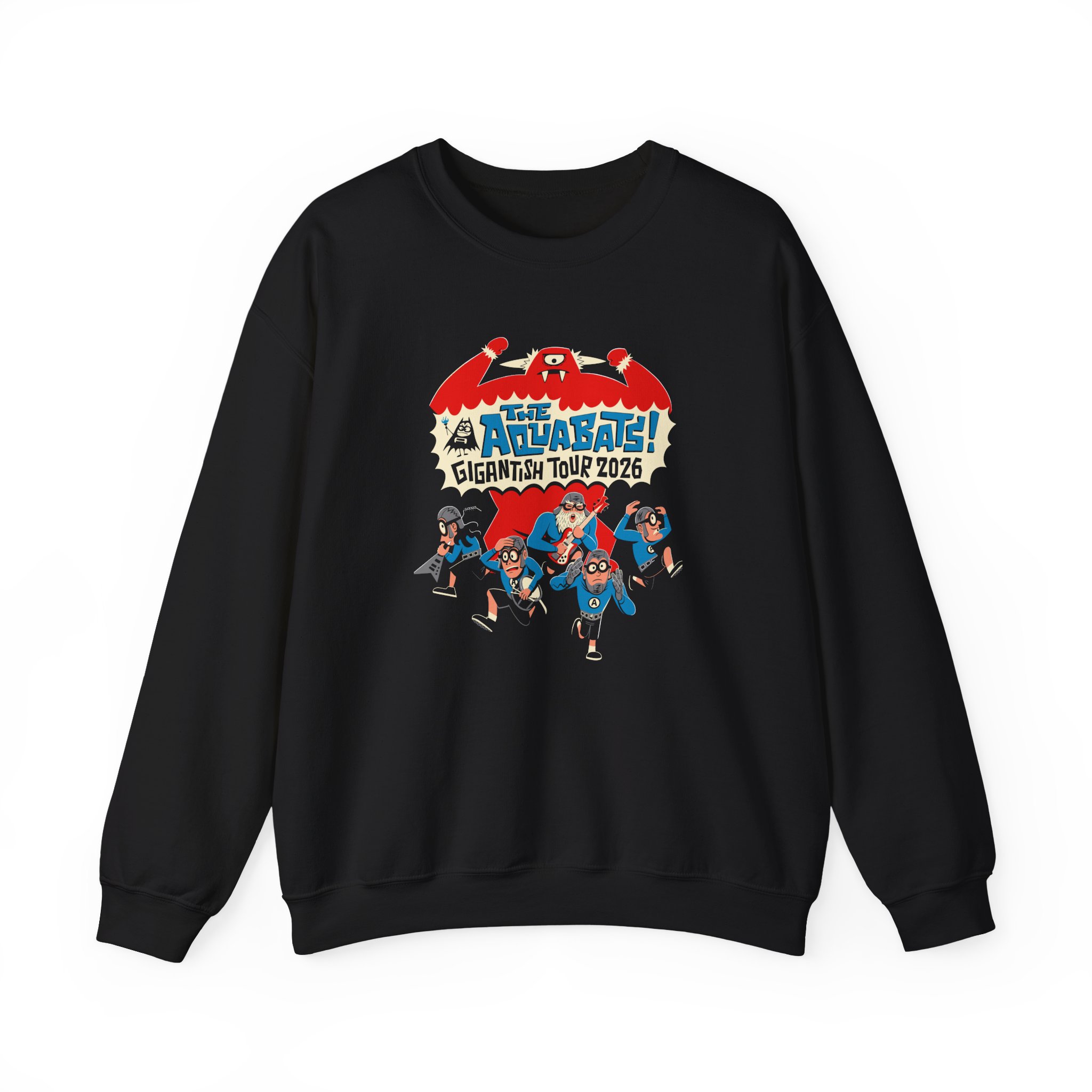 The Aquabats Gigantish Unisex Heavy Blend™ Crewneck Sweatshirt