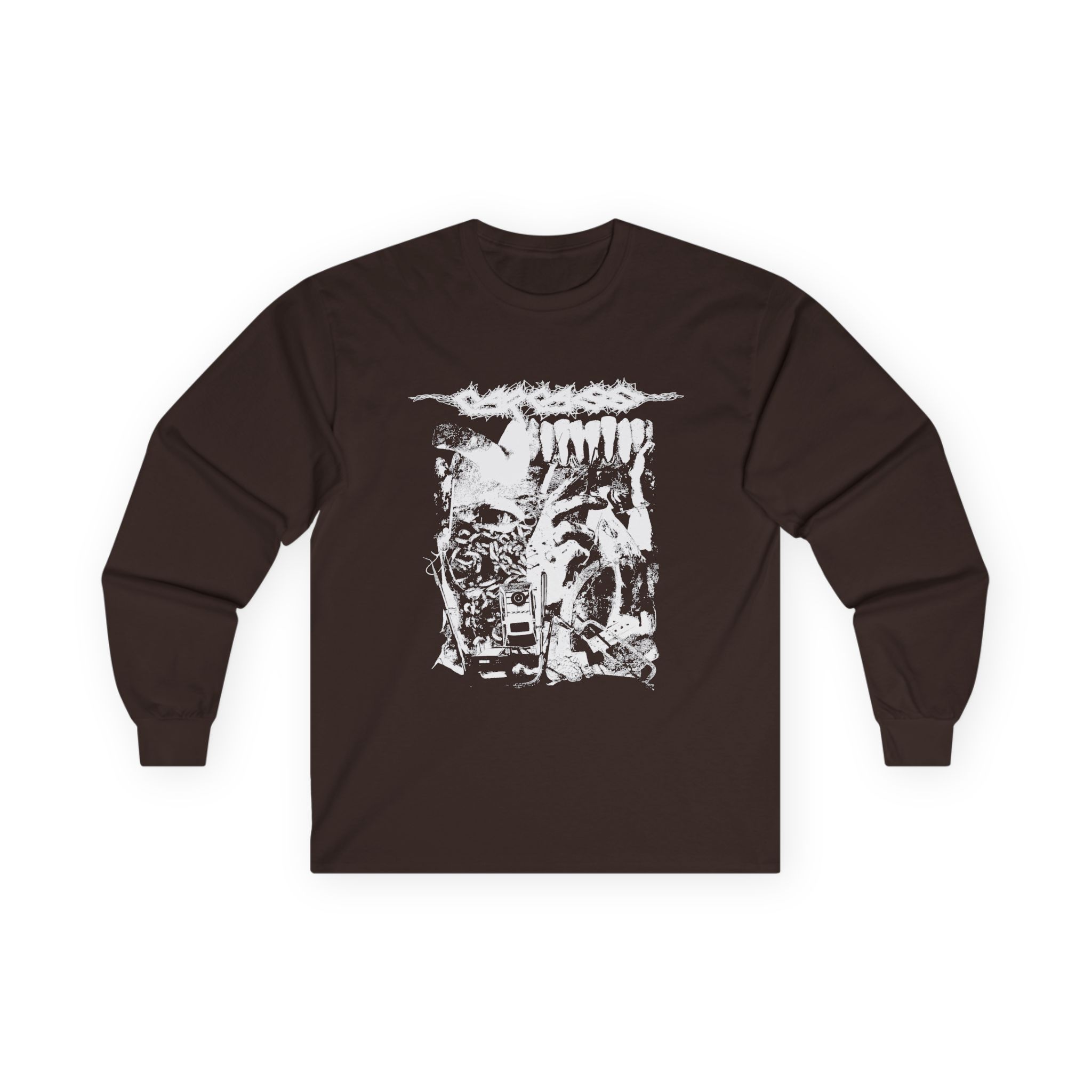 Carcass Flesh Ripping Sonic Torment Unisex Ultra Cotton Long Sleeve Tee - Image 3