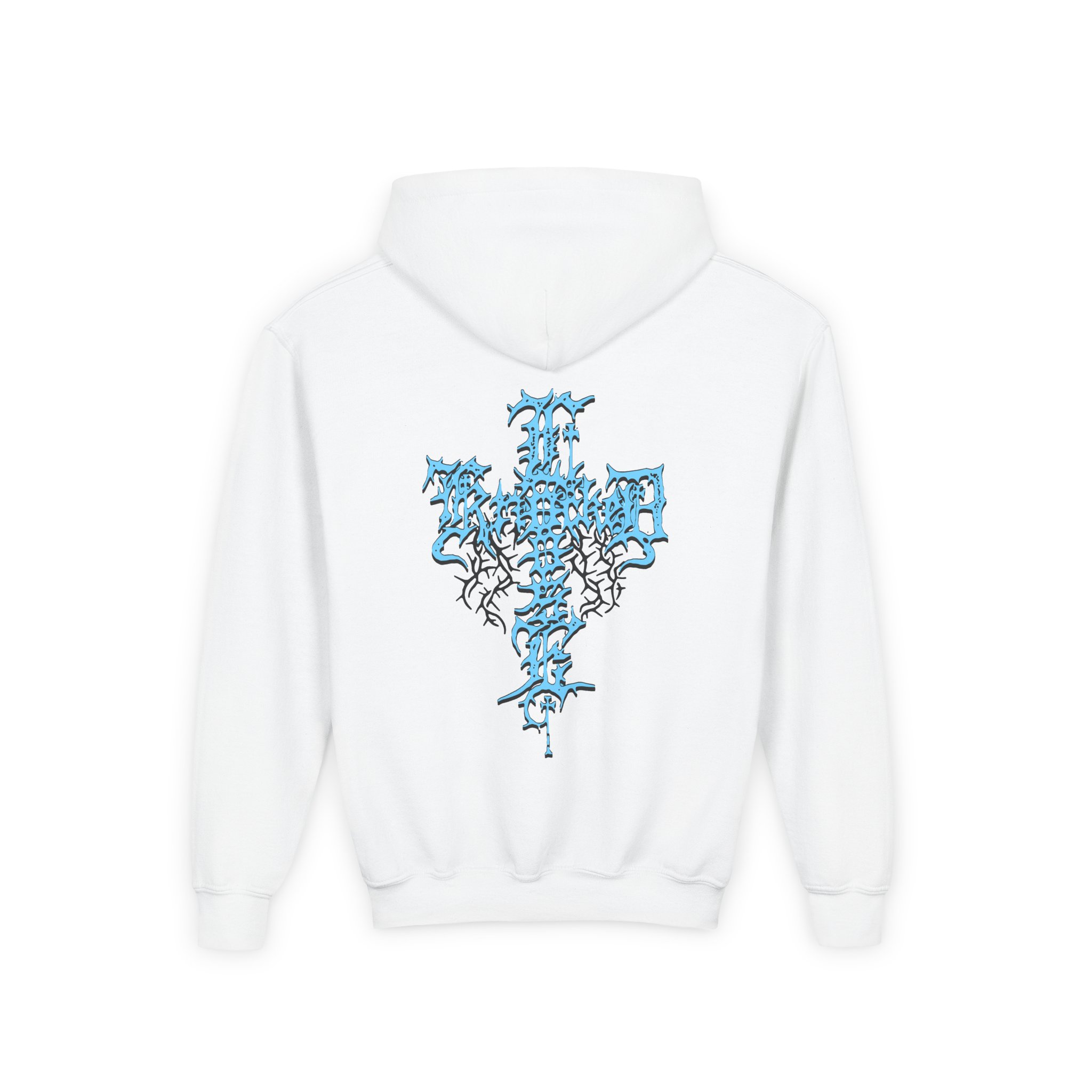 Knocked Loose Otak Youth Heavy Blend Hooded Sweatshirt - Image 2