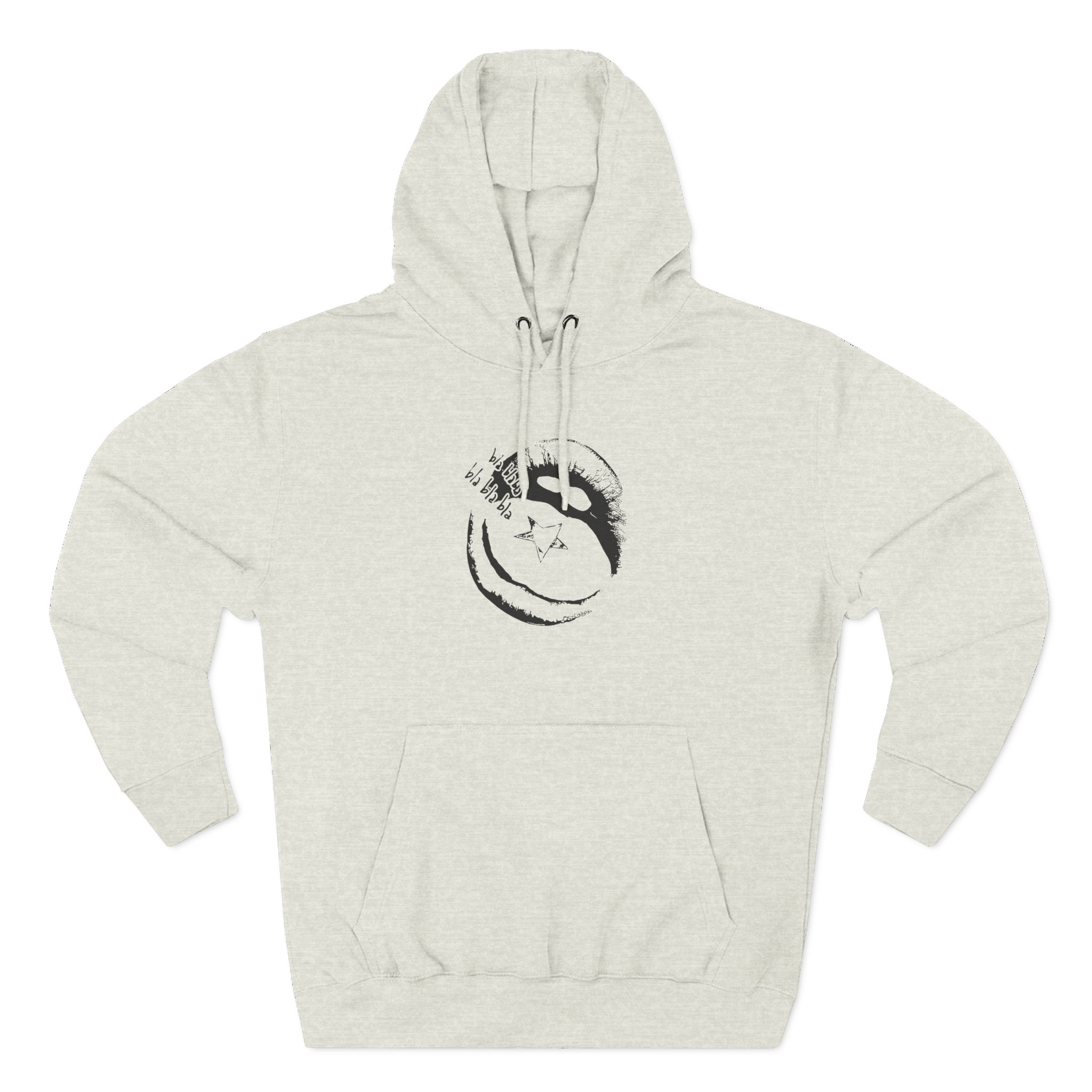 Maneskin BLA BLA BLA Three-Panel Fleece Hoodie - Image 11