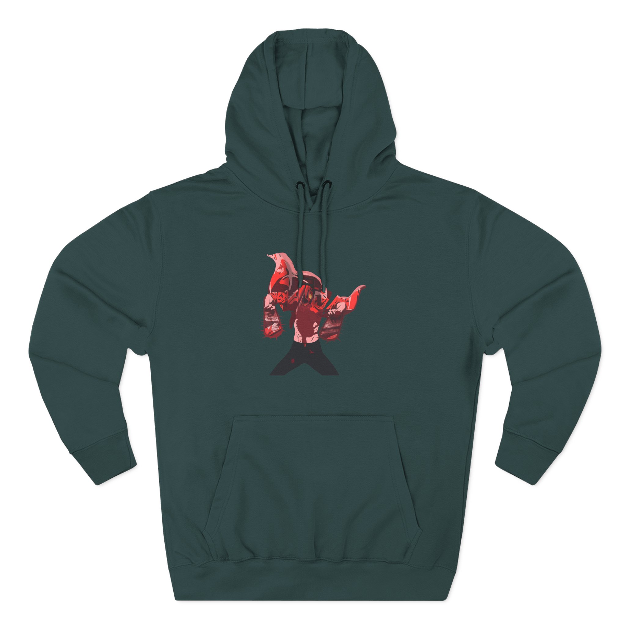 Chainsaw Man X Dim Mak Horror Three-Panel Fleece Hoodie - Image 7
