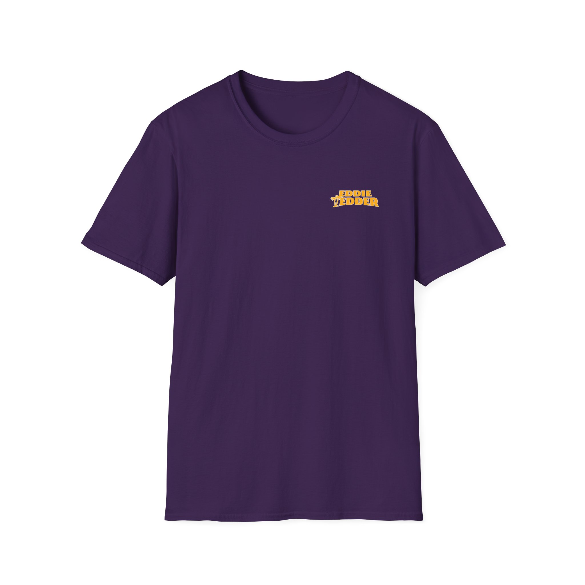 Eddie Vedder Tambourine Unisex Softstyle T-Shirt - Image 13
