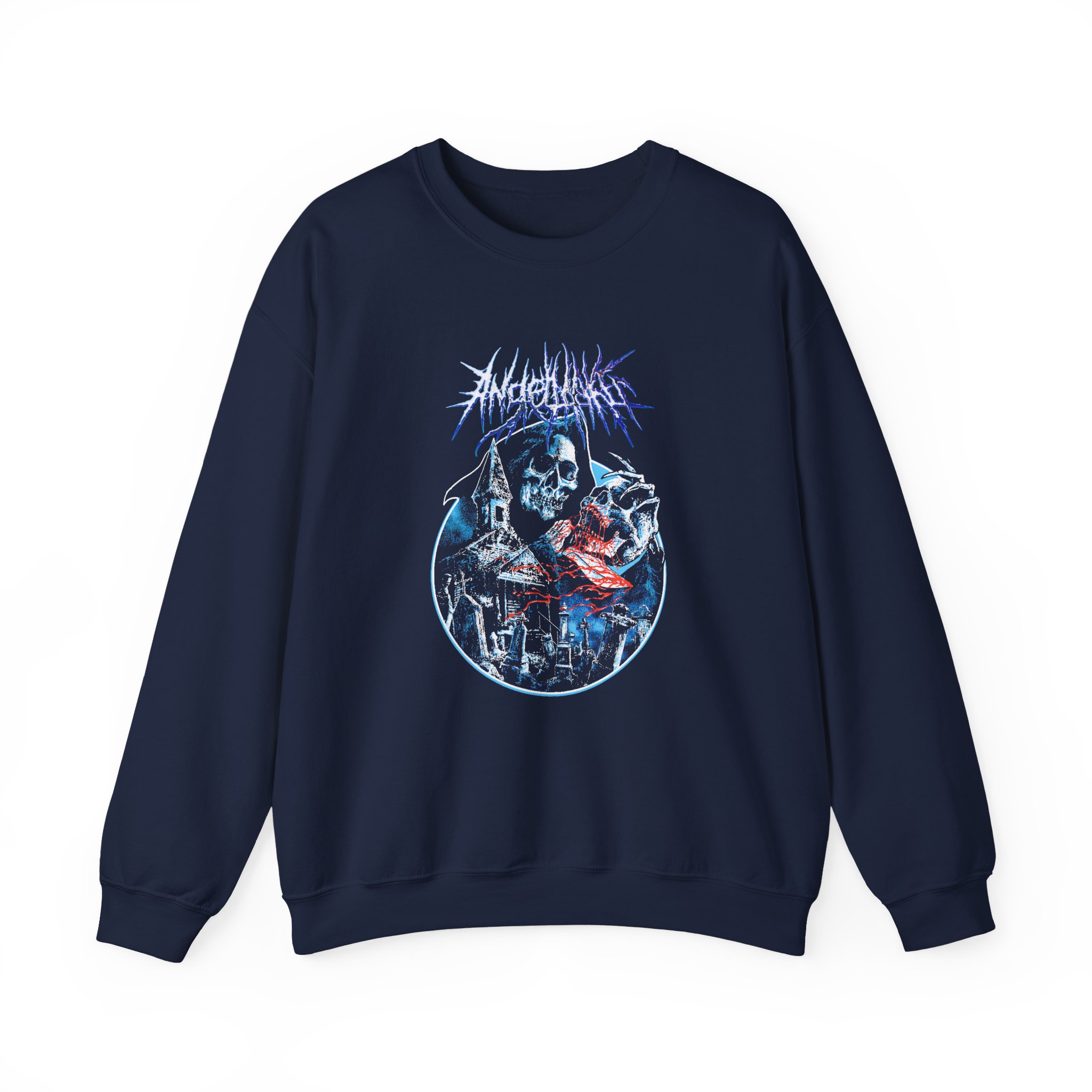 Angelmaker Angel Of Death Unisex Heavy Blend™ Crewneck Sweatshirt - Image 7