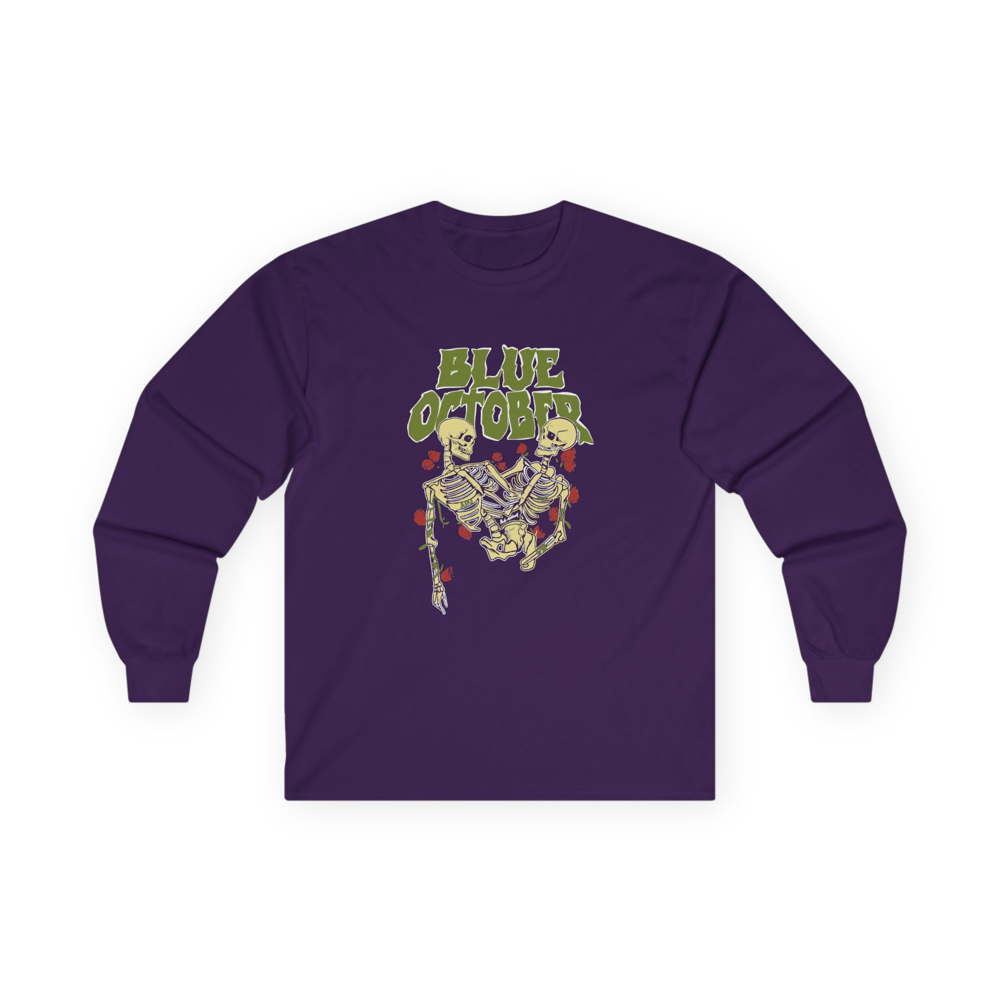 Blue October Skeleton Buddies Unisex Ultra Cotton Long Sleeve Tee - Image 5