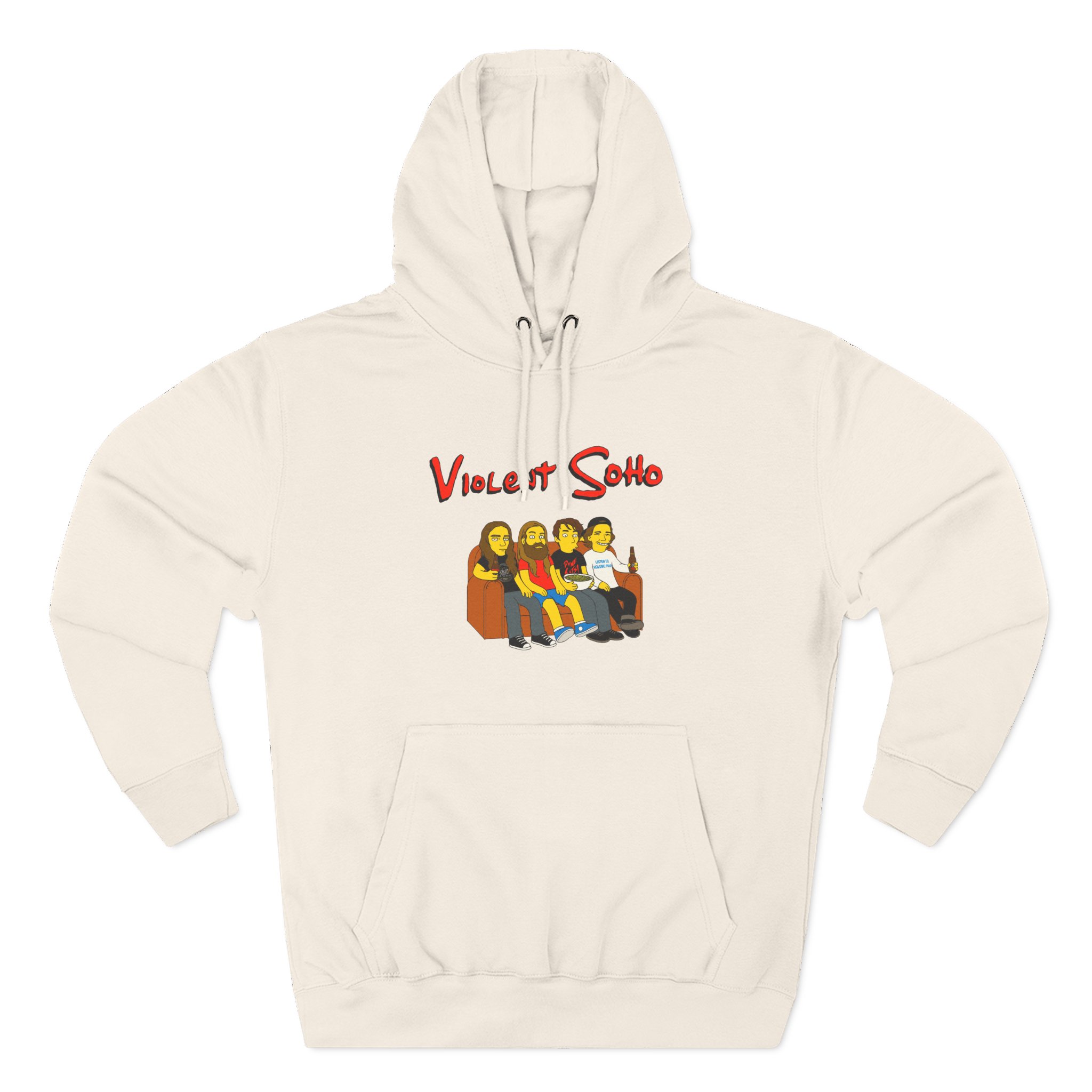 Violent Soho Springfield 4122 Three-Panel Fleece Hoodie - Image 5