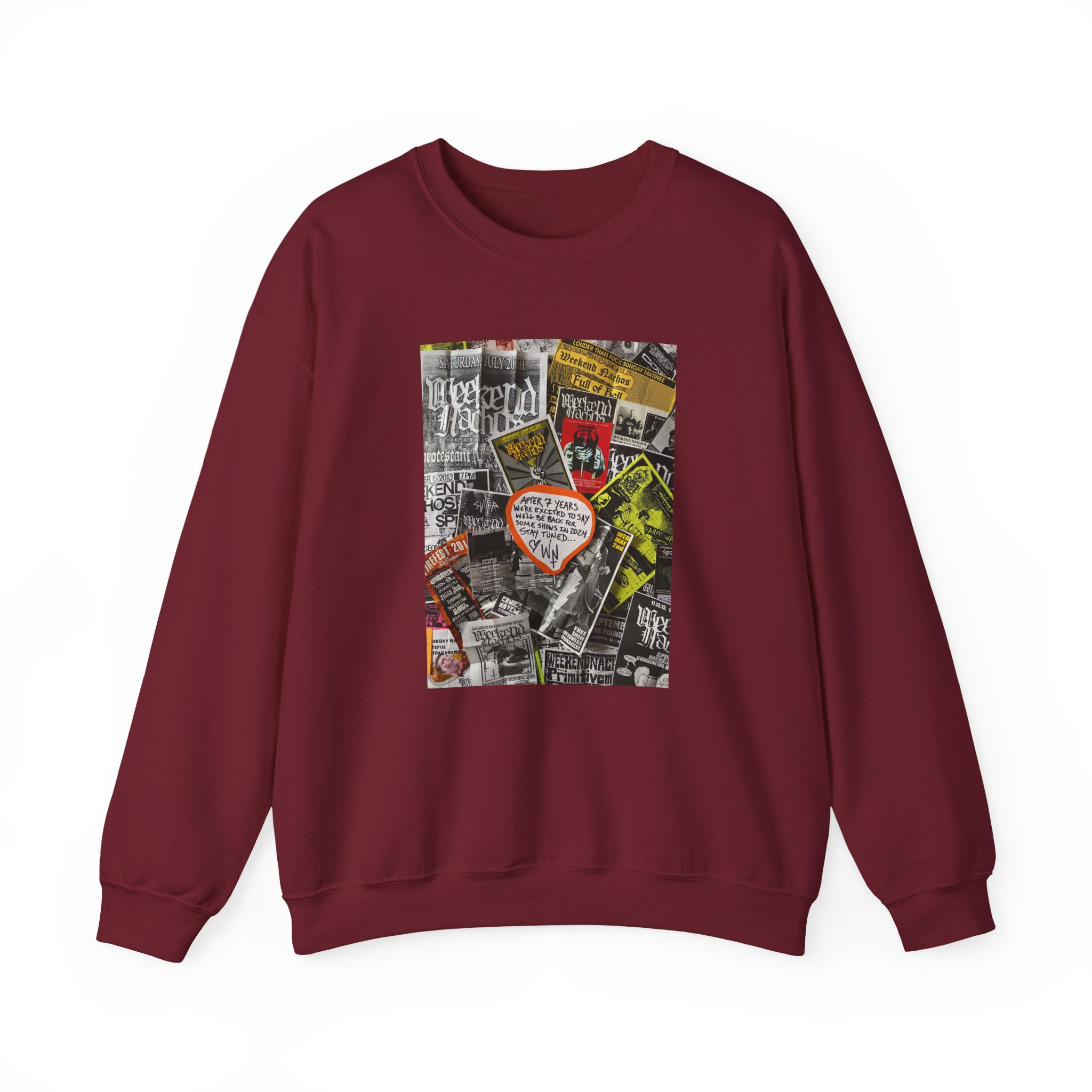 Weekend Nachos Unisex Heavy Blend™ Crewneck Sweatshirt - Image 25