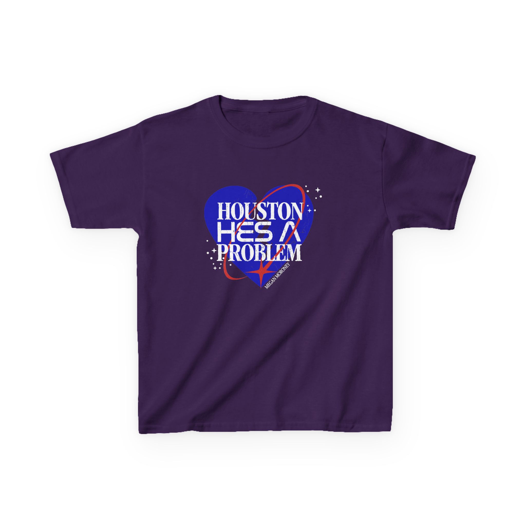 Megan Moroney Houston He's a Problem Kids Heavy Cotton™ Tee - Image 19