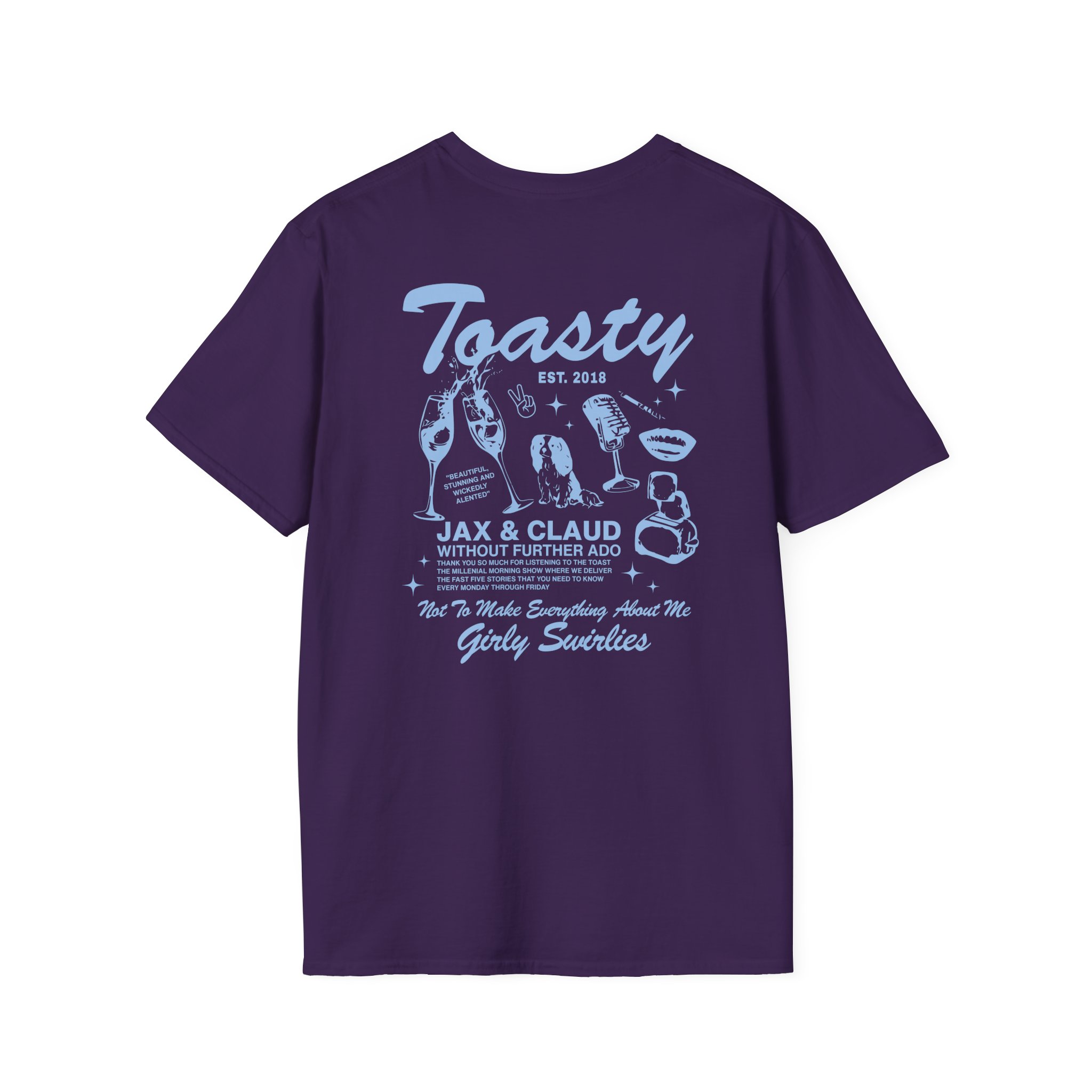 The Toast Toasty Boyfriend Unisex Softstyle T-Shirt - Image 16