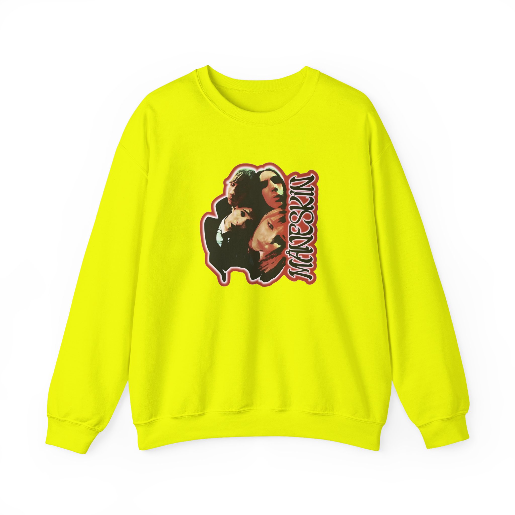 Maneskin Fisheye Unisex Heavy Blend™ Crewneck Sweatshirt - Image 7