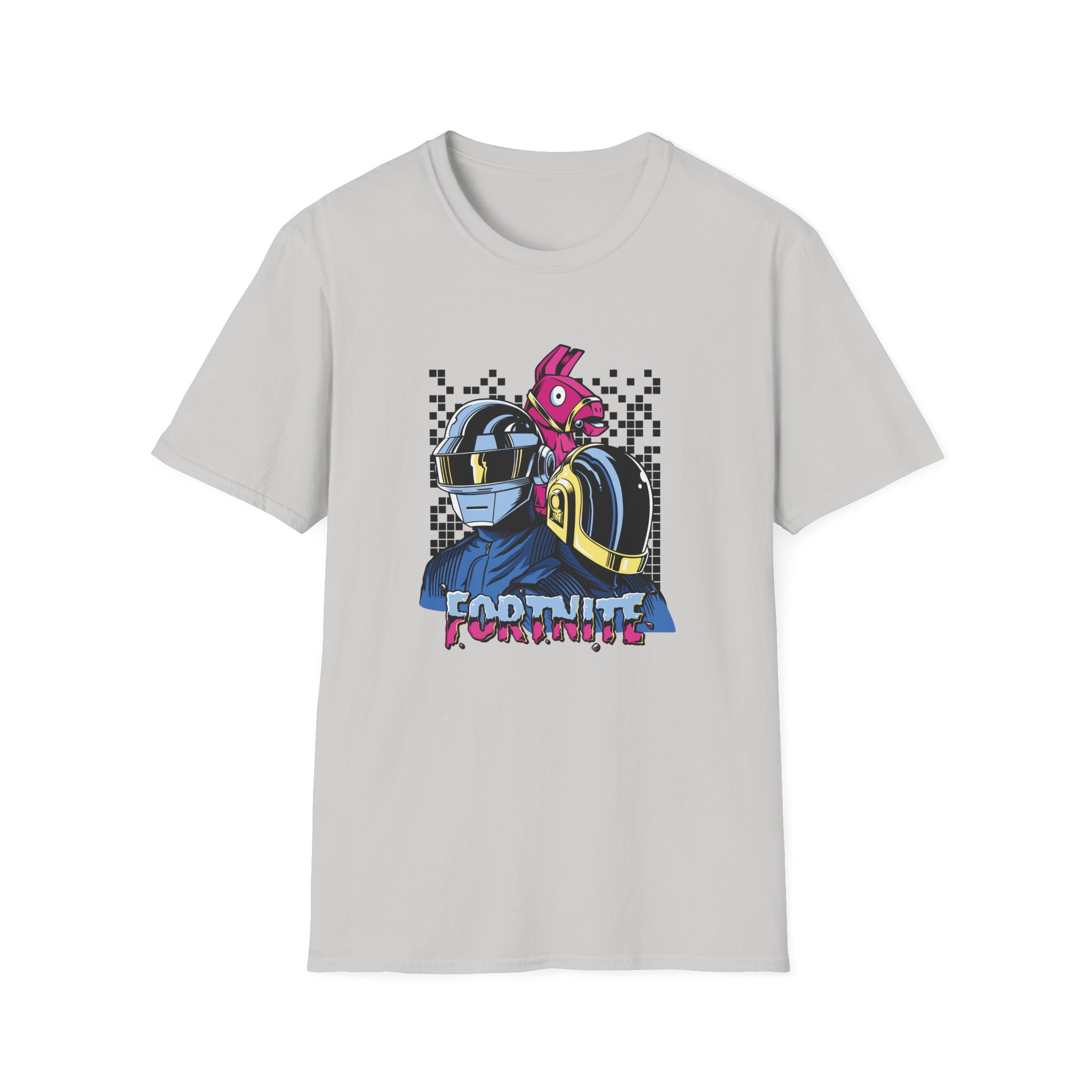 Daft Punk Fortnite X Daft Punk Long Unisex Softstyle T-Shirt - Image 7