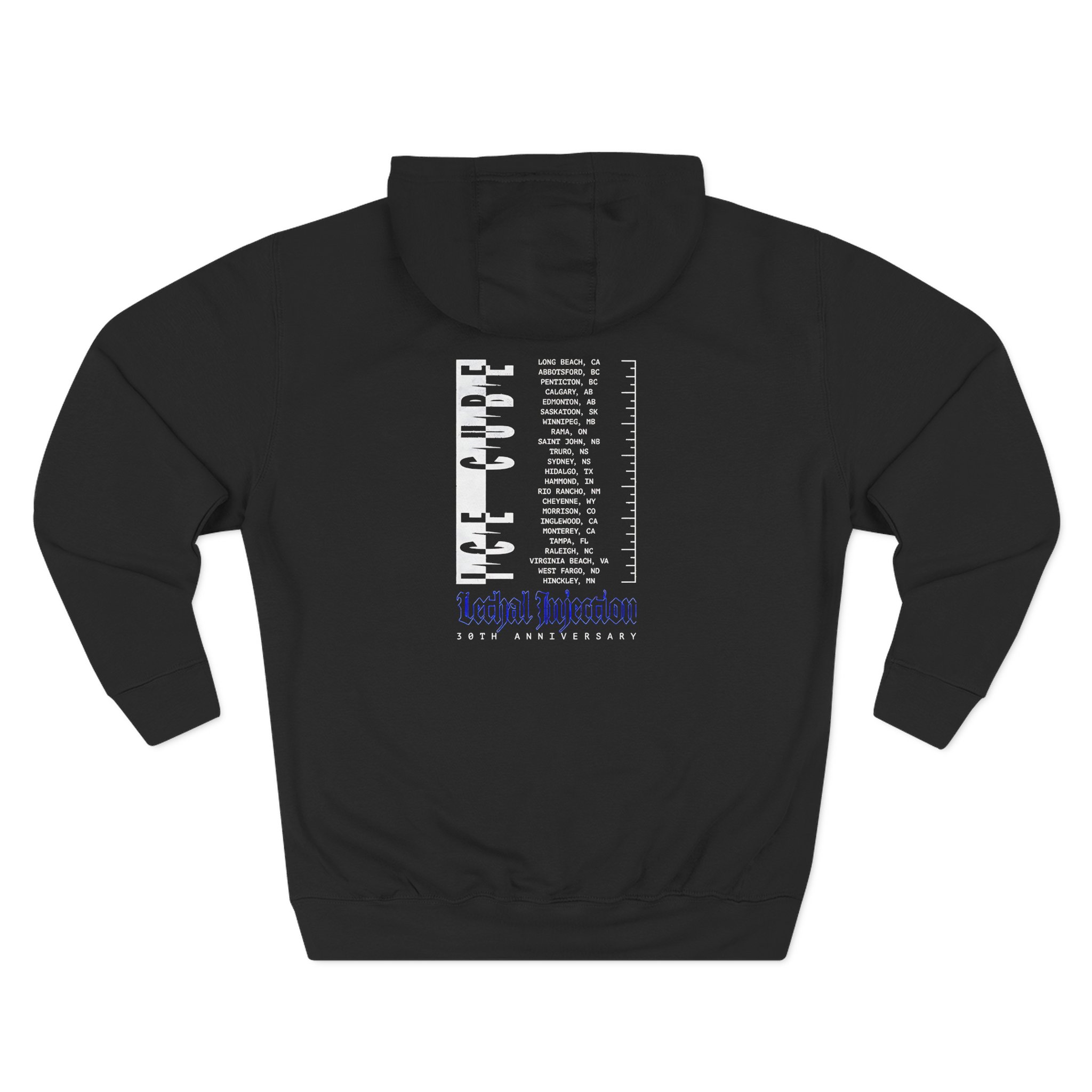 Ice Cube Lethal Injection Tour Three-Panel Fleece Hoodie - Image 2