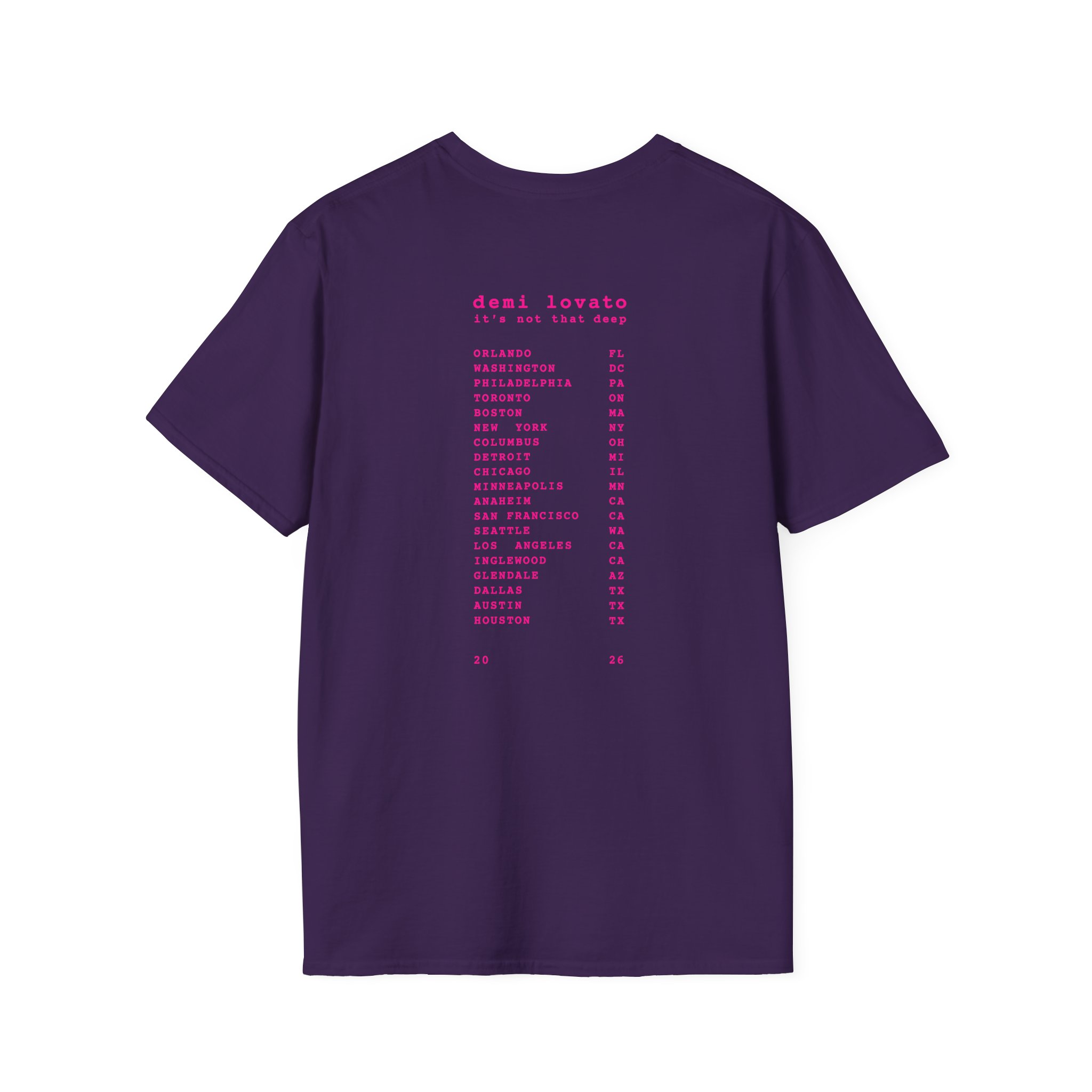 D L Unisex Softstyle T-Shirt - Image 16