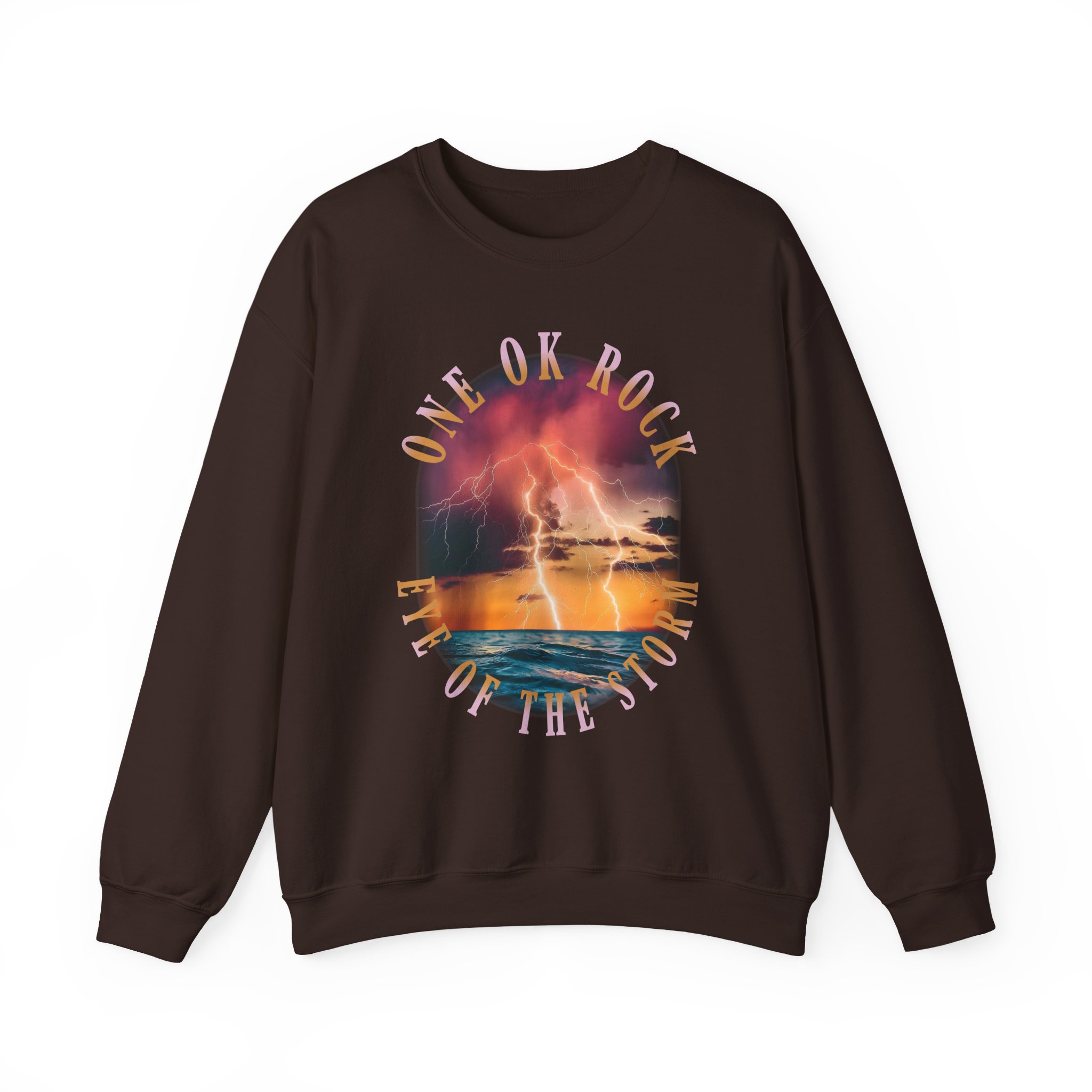 One Ok Rock Vintage Storm Unisex Heavy Blend™ Crewneck Sweatshirt - Image 5