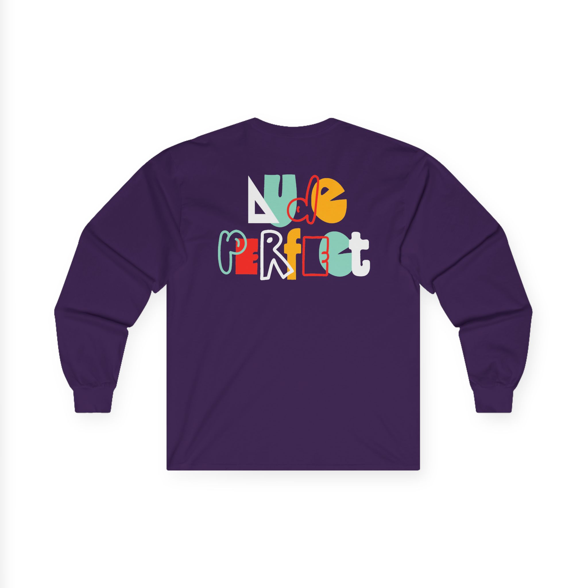 Dude Perfect Shape Unisex Ultra Cotton Long Sleeve Tee - Image 14