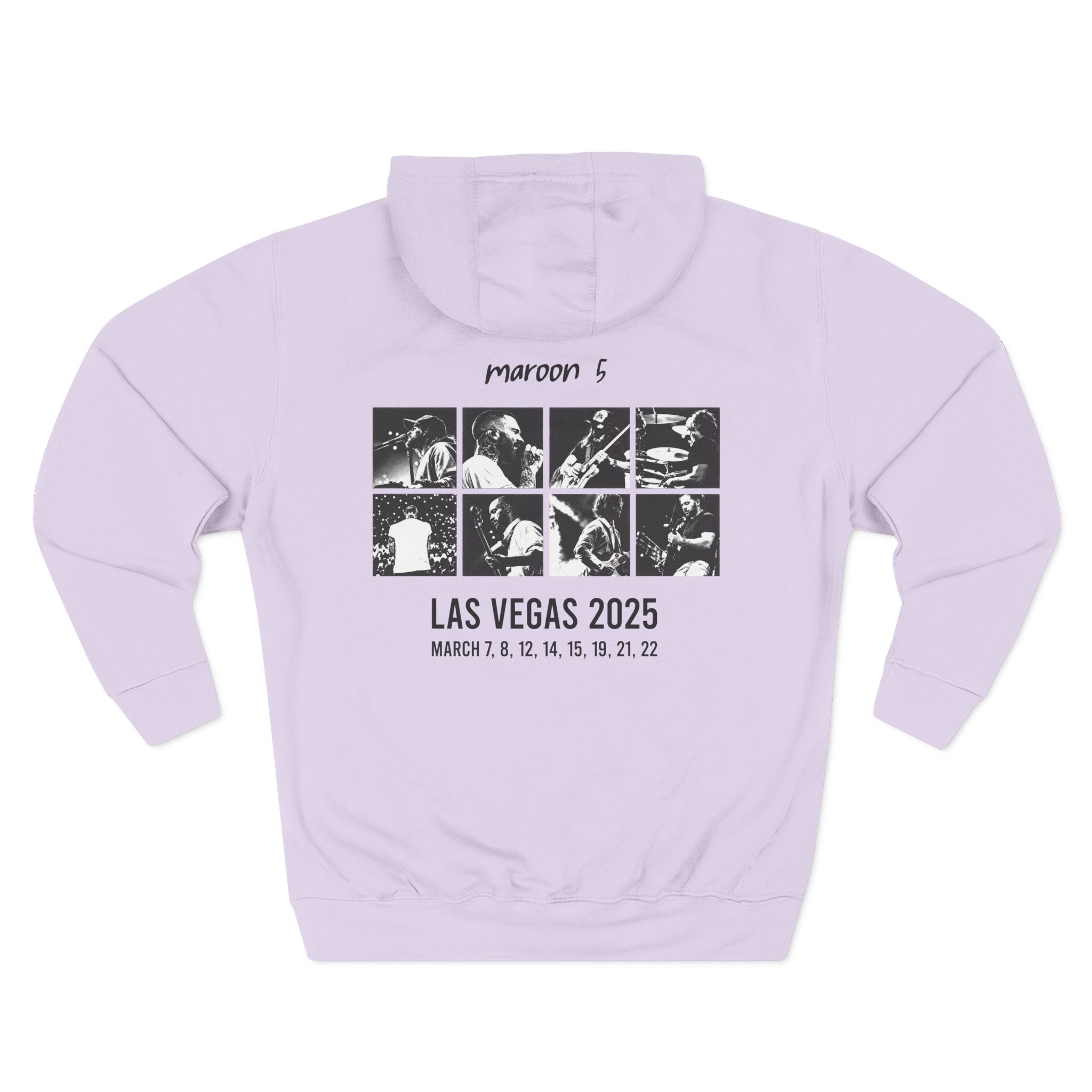 Adam Levine M5LV 2025 Grid Three-Panel Fleece Hoodie - Image 12