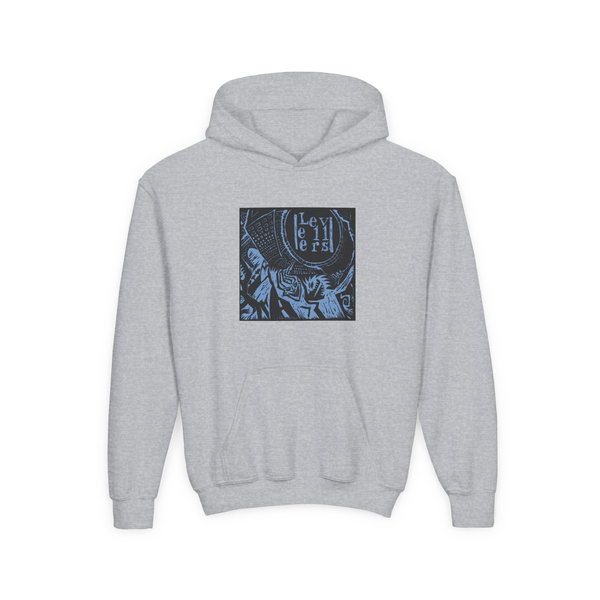Levellers Levelling The Land Youth Heavy Blend Hooded Sweatshirt - Image 3