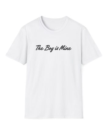 AG the boy is mine Unisex Softstyle T-Shirt