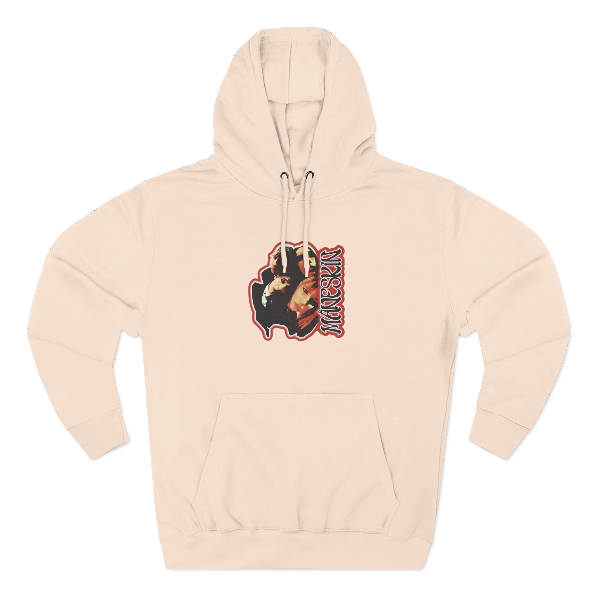 Maneskin Fisheye Three-Panel Fleece Hoodie - Image 7
