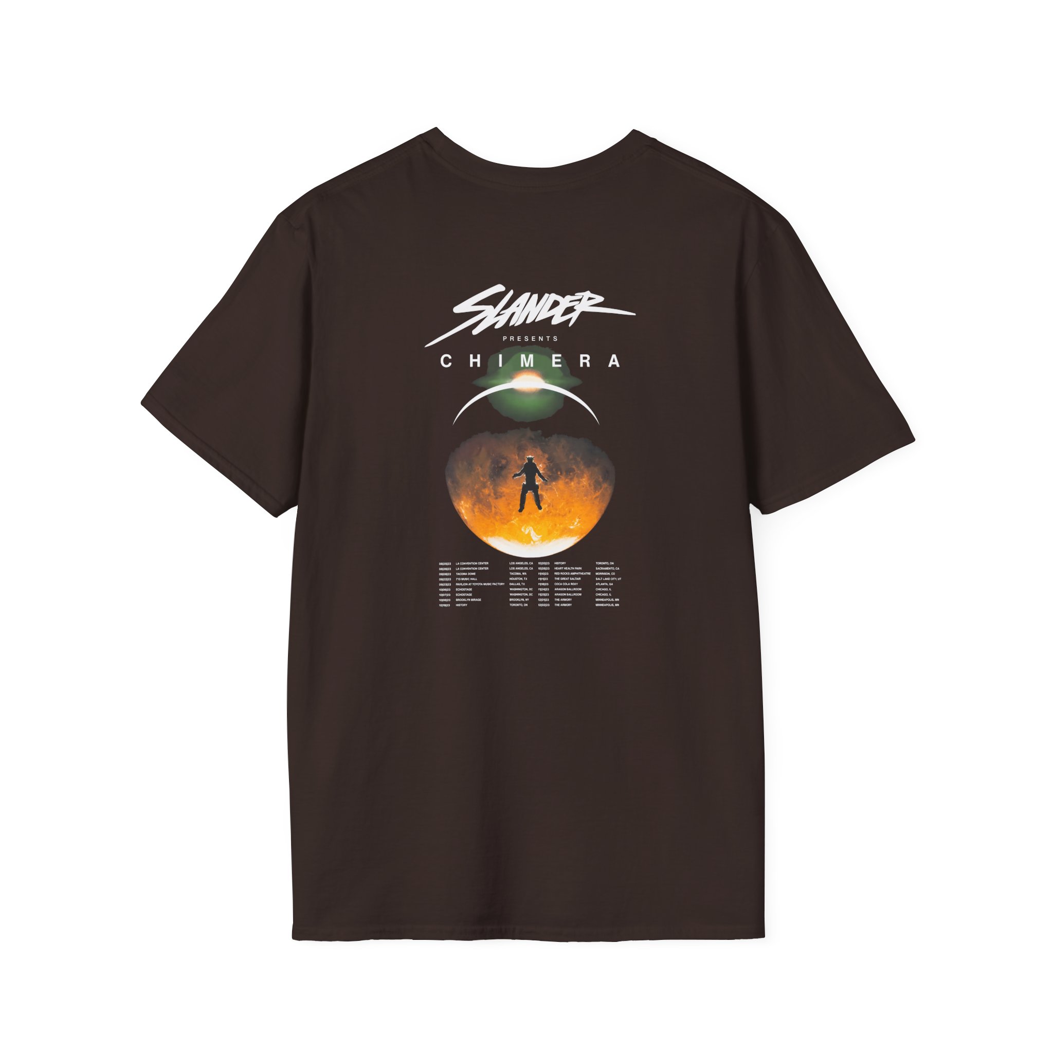 Slander Gud Vibrations Graffiti Unisex Softstyle T-Shirt - Image 4