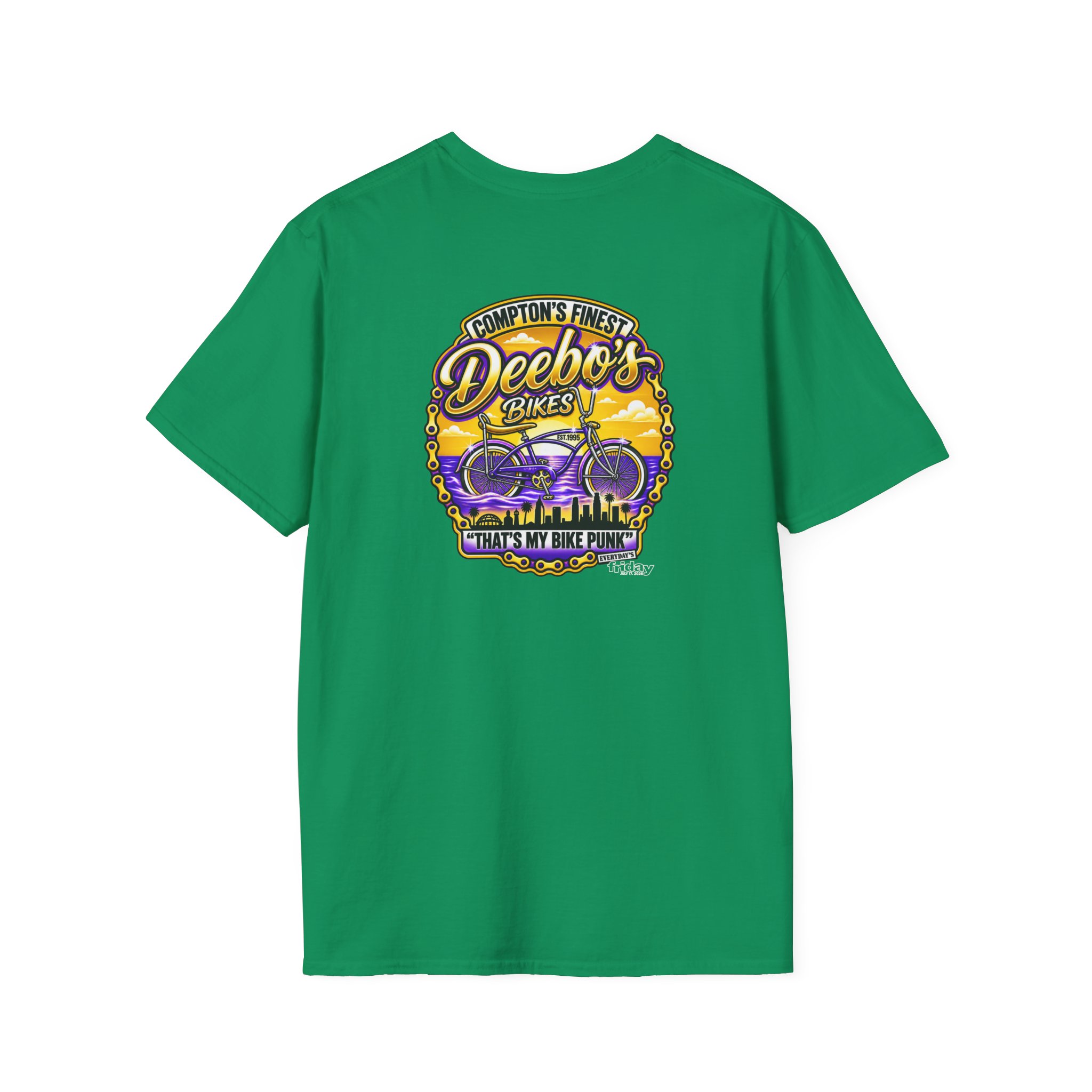 Ice Cube Deebo's Bikes Unisex Softstyle T-Shirt - Image 10