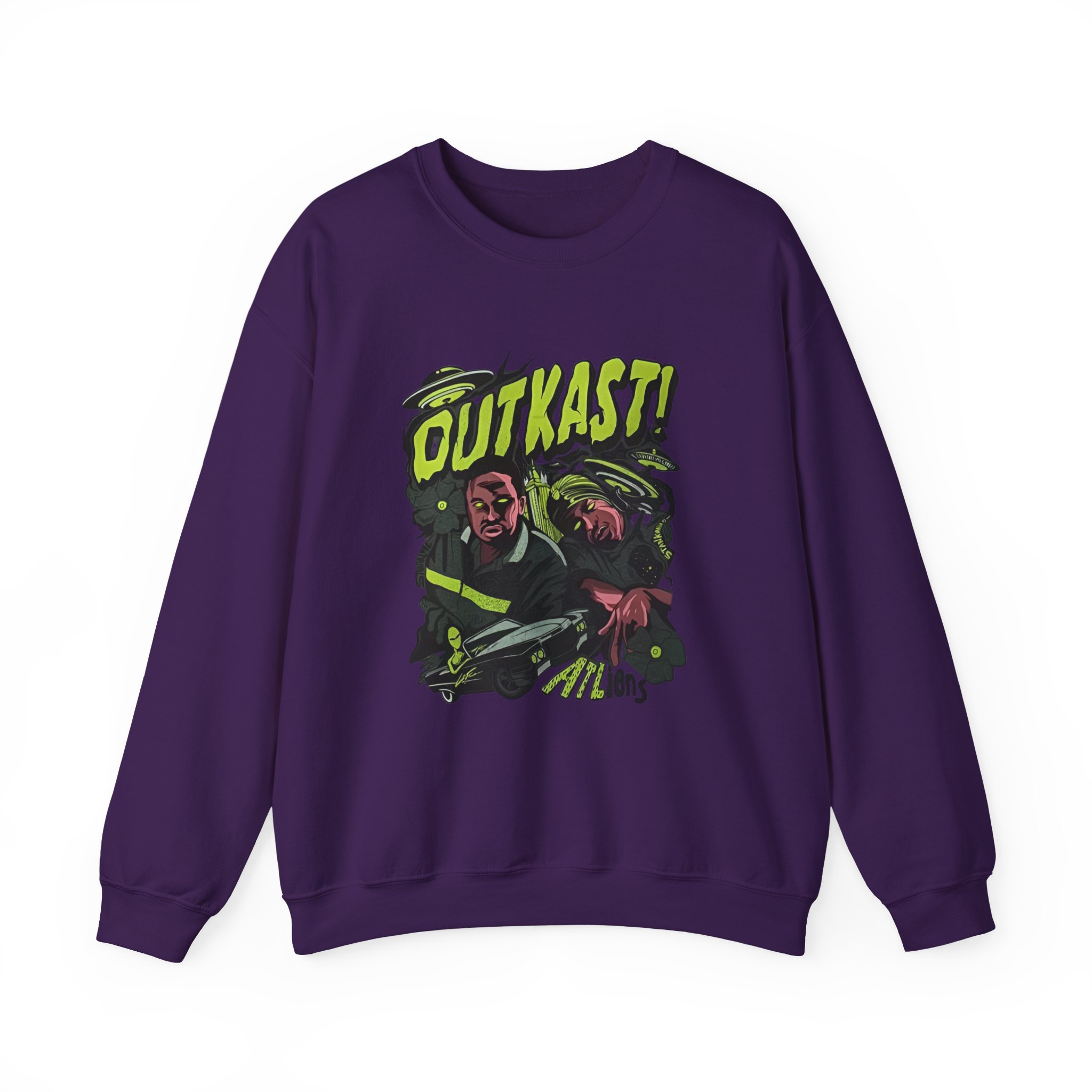 Outkast ATLiens Unisex Heavy Blend™ Crewneck Sweatshirt - Image 15