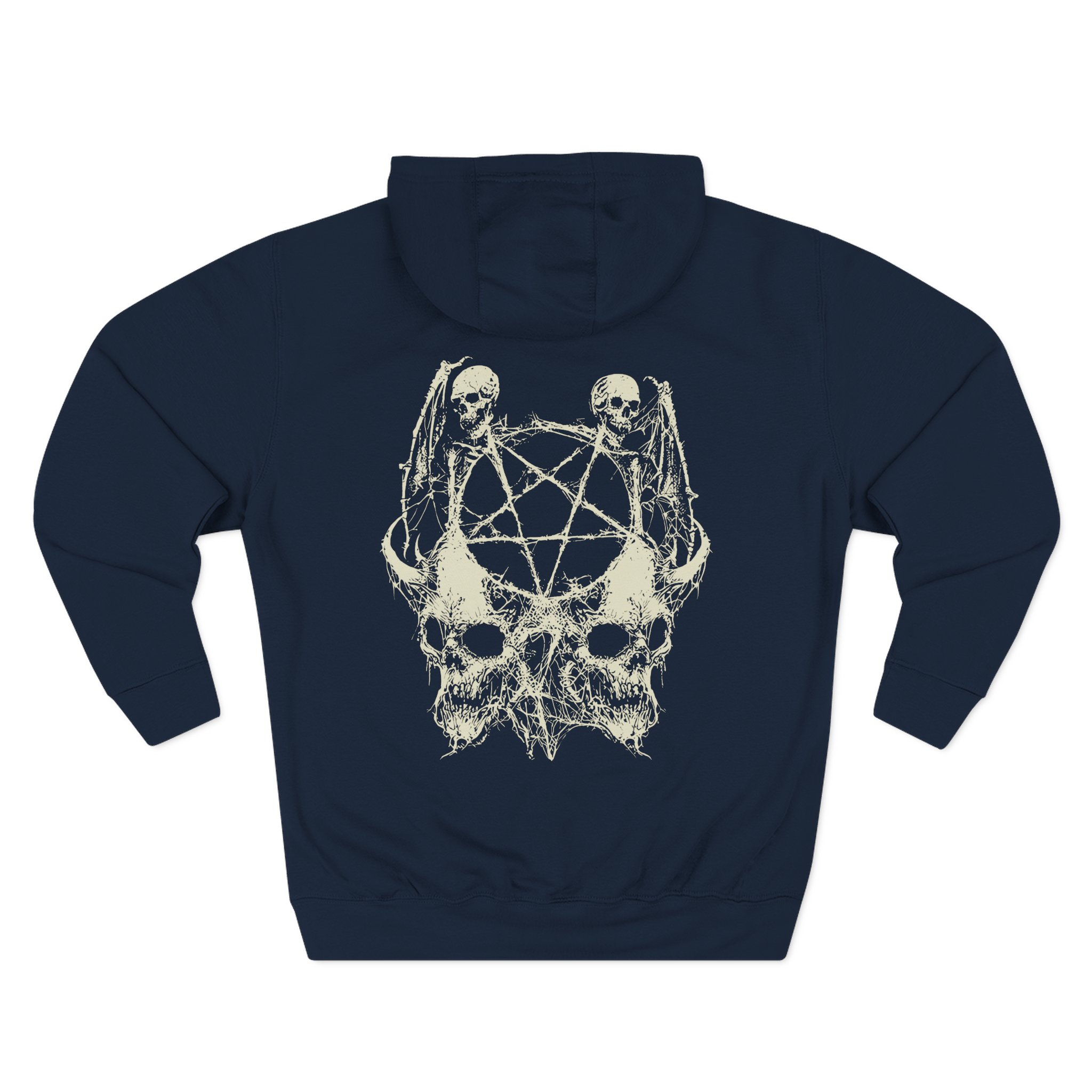 Paleface Swiss Skull Three-Panel Fleece Hoodie - Image 10