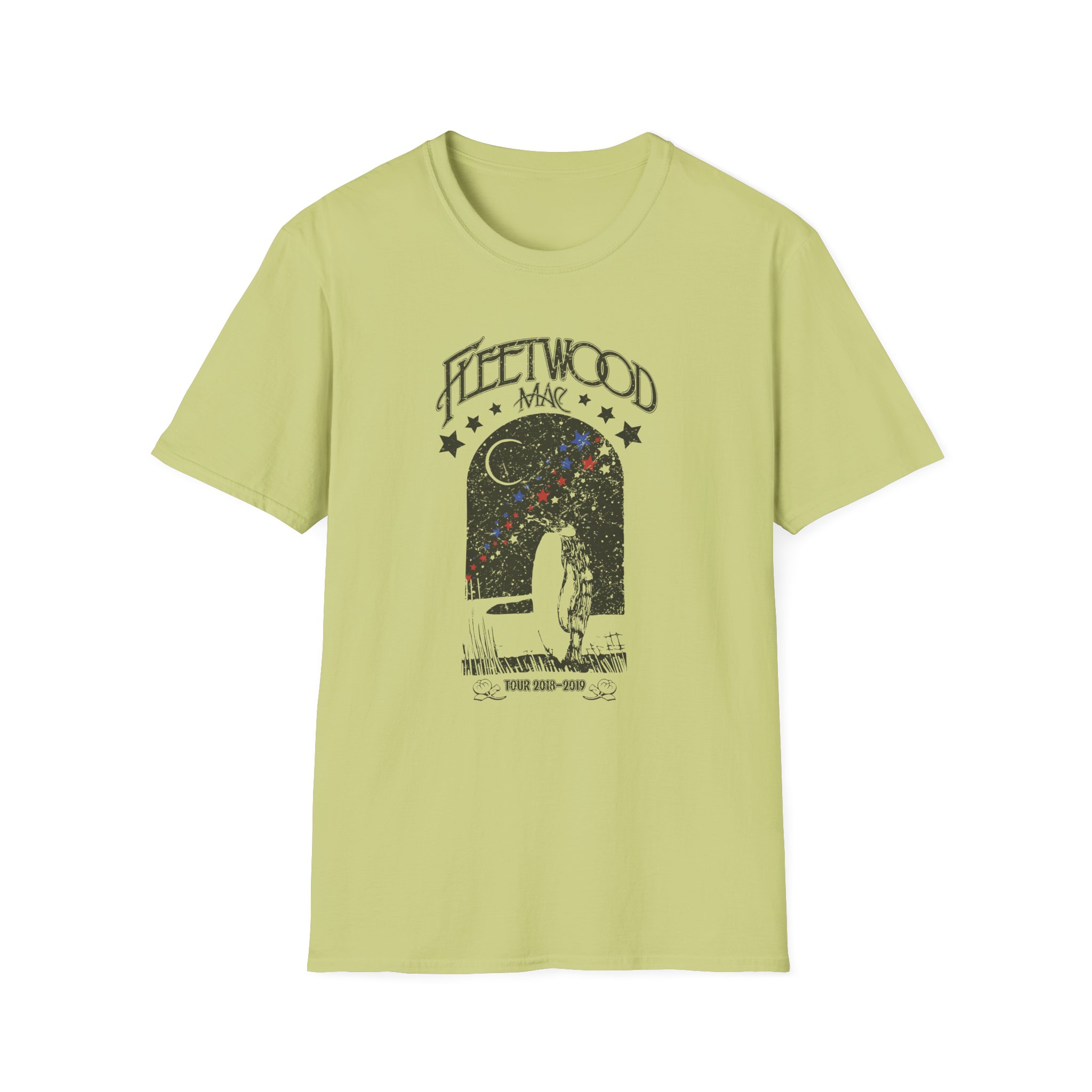 Fleetwood Mac Tour 2018 - 2019 Penguin Unisex Softstyle T-Shirt - Image 11