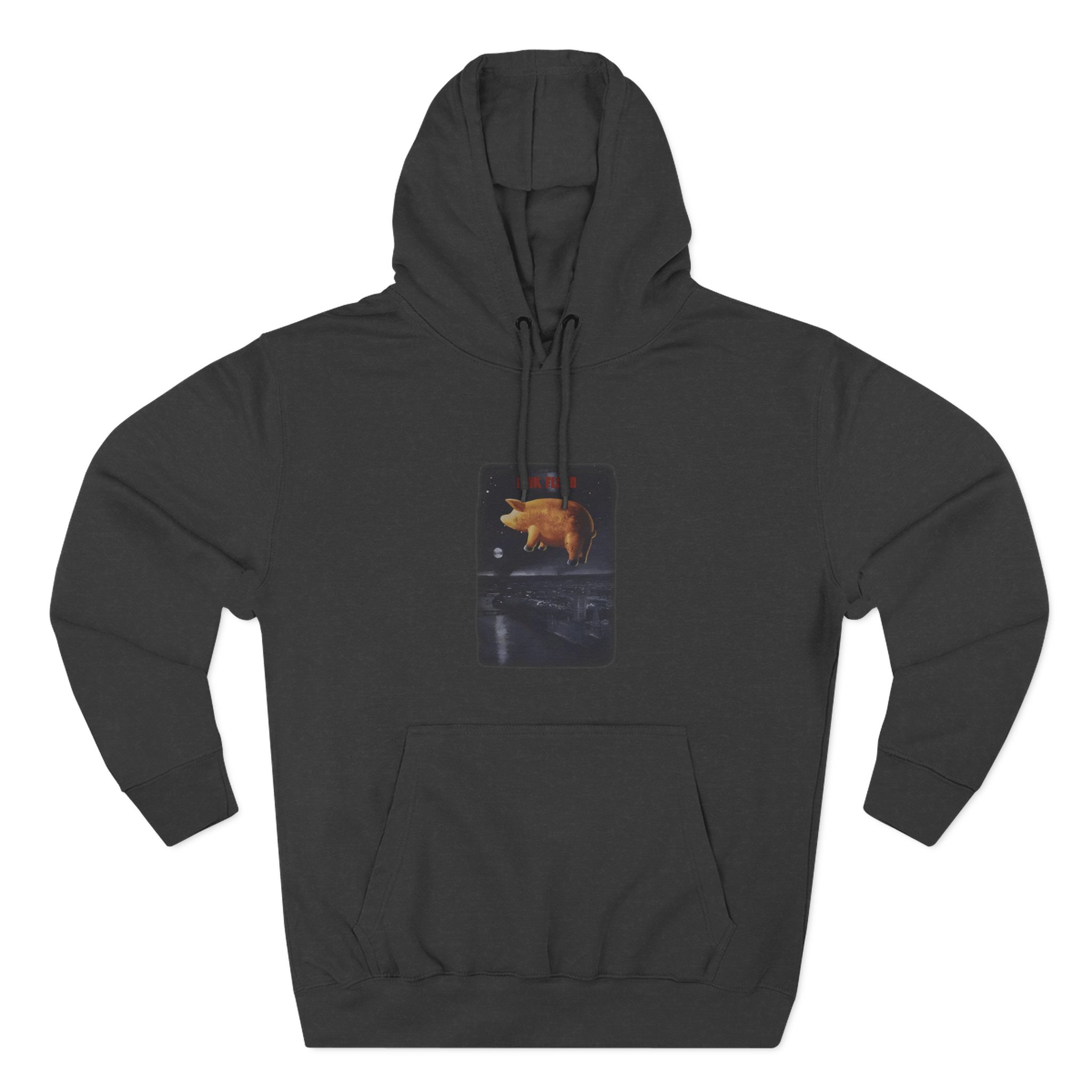 Pink Floyd Pigs Over London Three-Panel Fleece Hoodie - Image 3