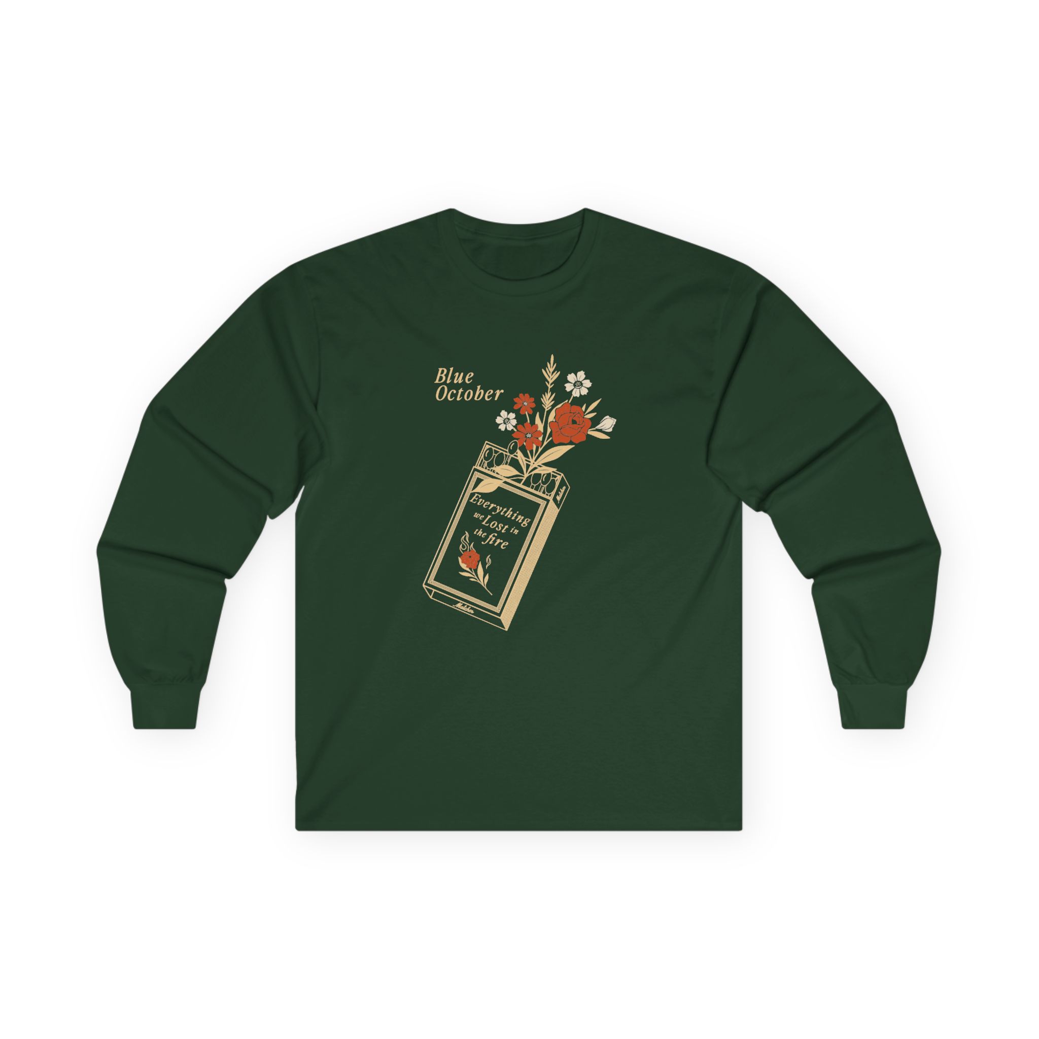 Blue October Everything We Lost in the Fire Unisex Ultra Cotton Long Sleeve Tee - Image 5