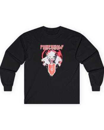 Powerwolf Triple Wolf Unisex Ultra Cotton Long Sleeve Tee