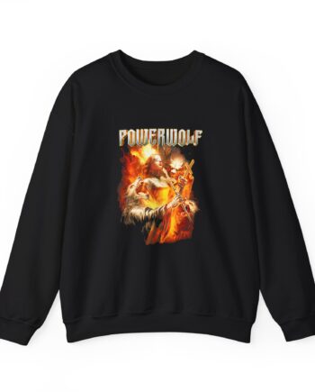Powerwolf Joan of Arc Unisex Heavy Blend™ Crewneck Sweatshirt