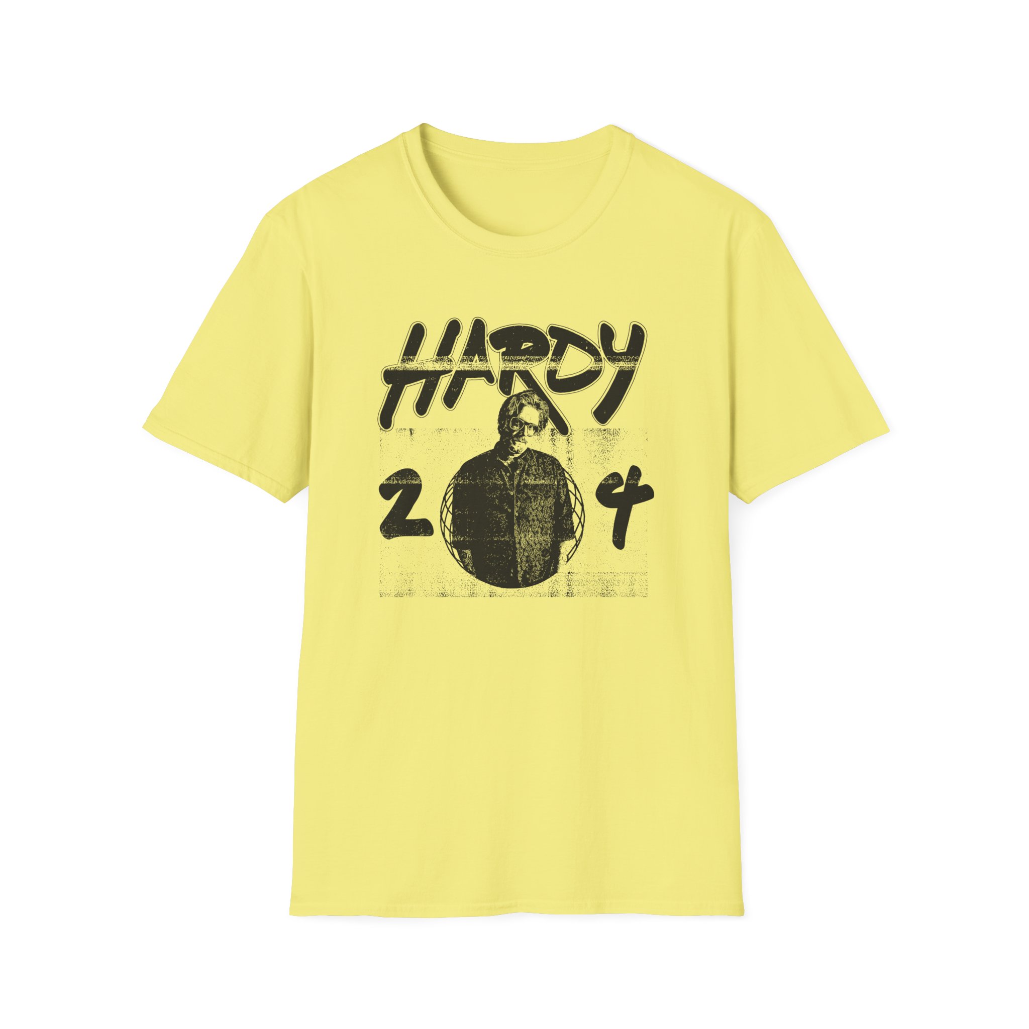 Hd Orange Record Unisex Softstyle T-Shirt - Image 13