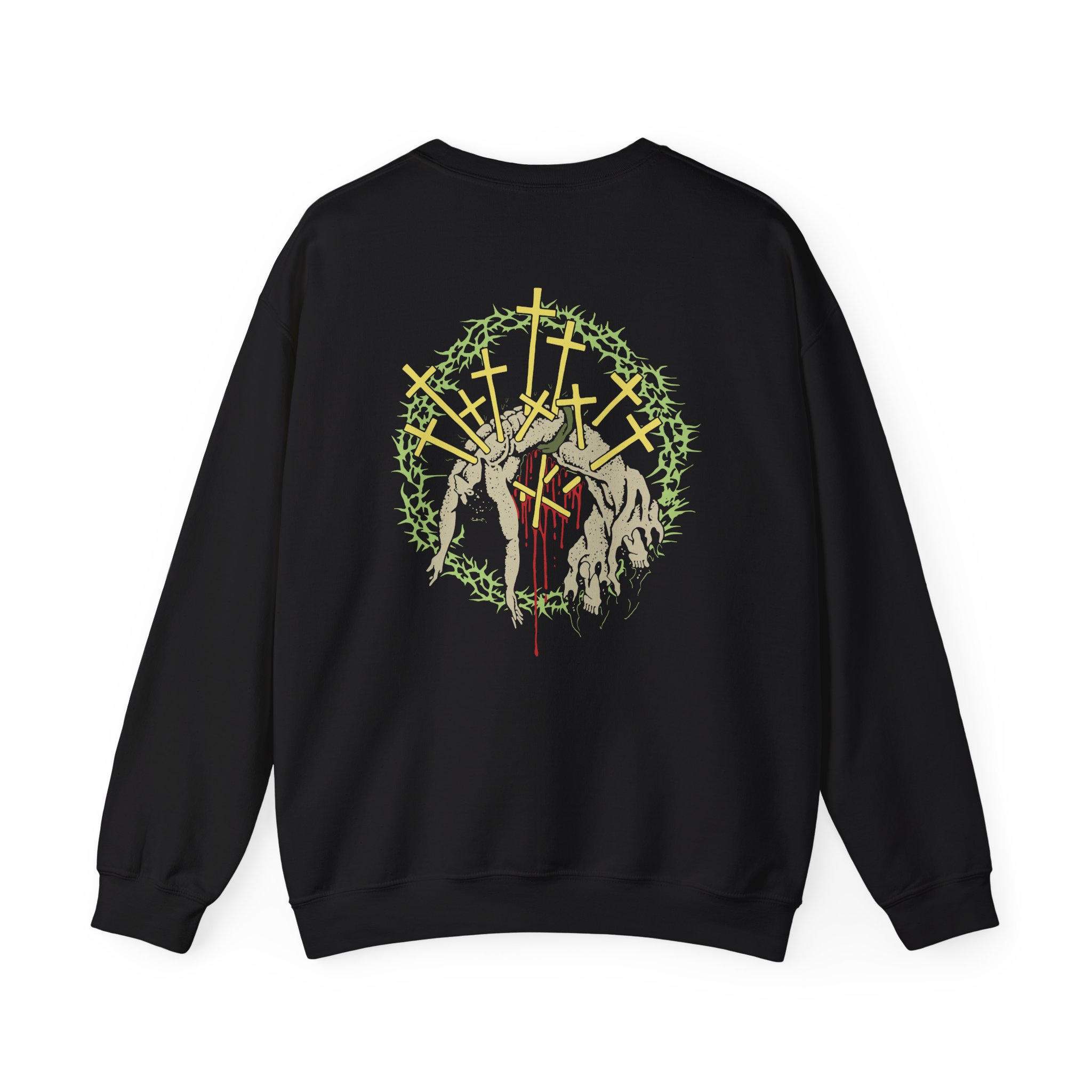Knocked Loose Crown of Thorns Unisex Heavy Blend™ Crewneck Sweatshirt - Image 2