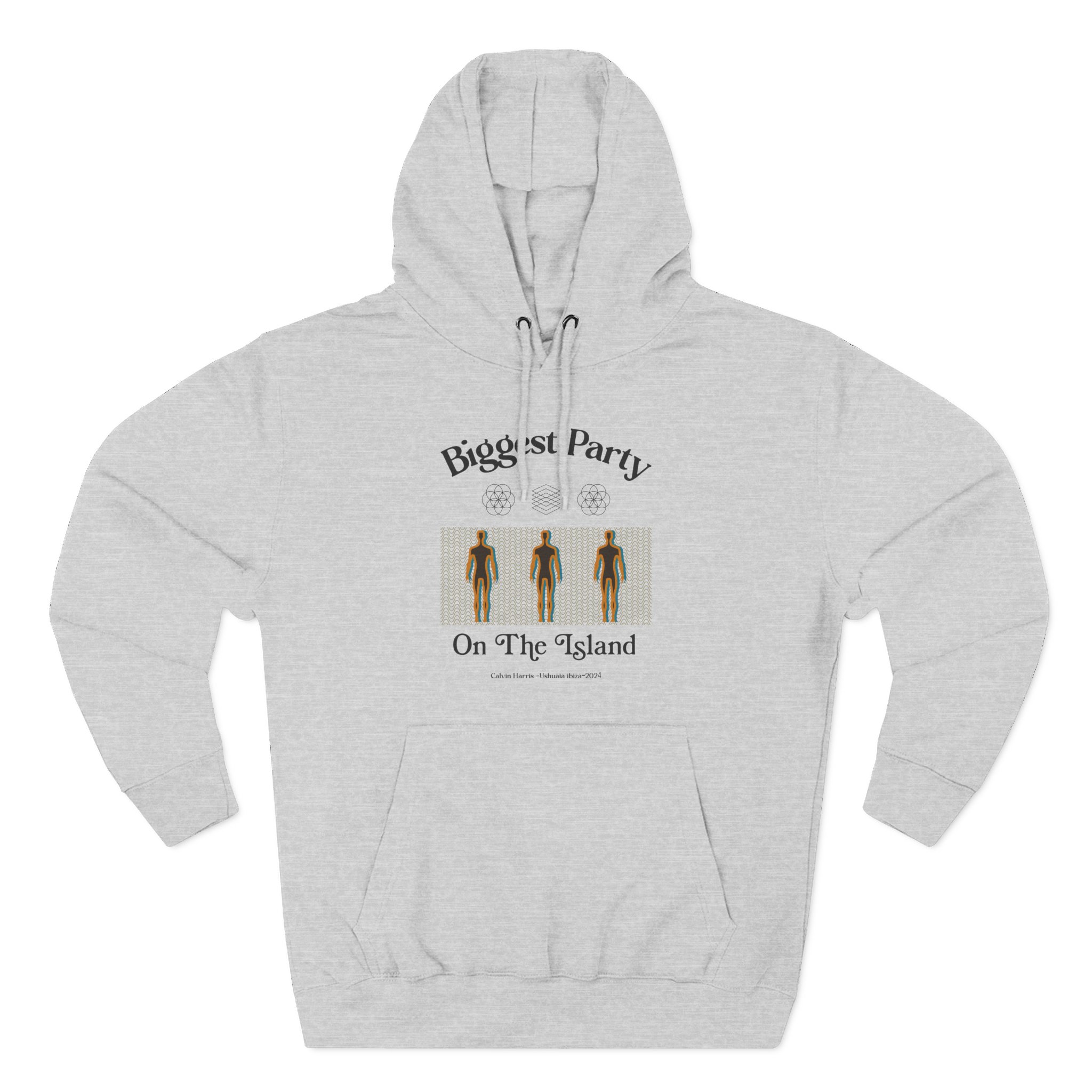 Calvin Harris Ushuaia Higher Island Party Three-Panel Fleece Hoodie - Image 3