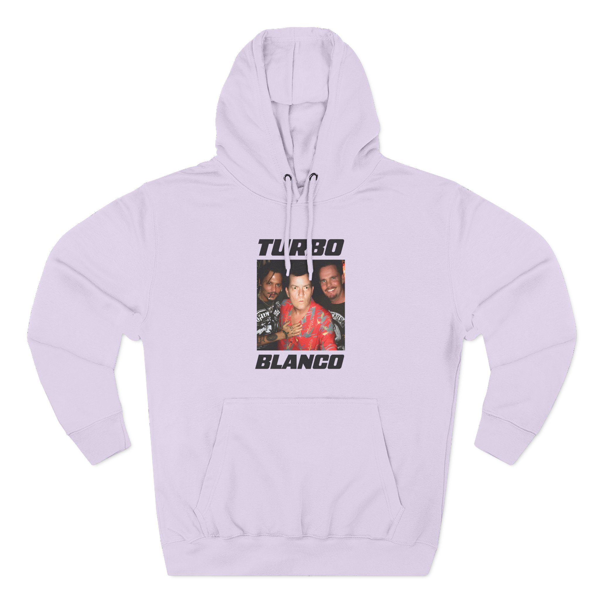 Chris Lorenzo Turbo Blanco Three-Panel Fleece Hoodie - Image 13