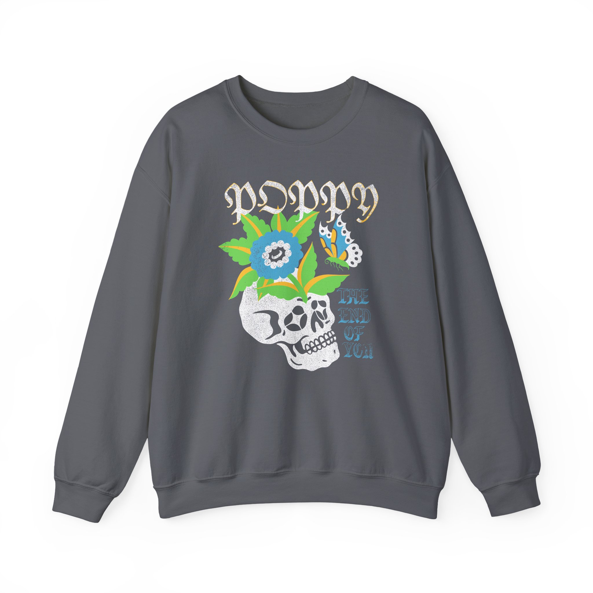 Poppy Start of Life Unisex Heavy Blend™ Crewneck Sweatshirt - Image 7