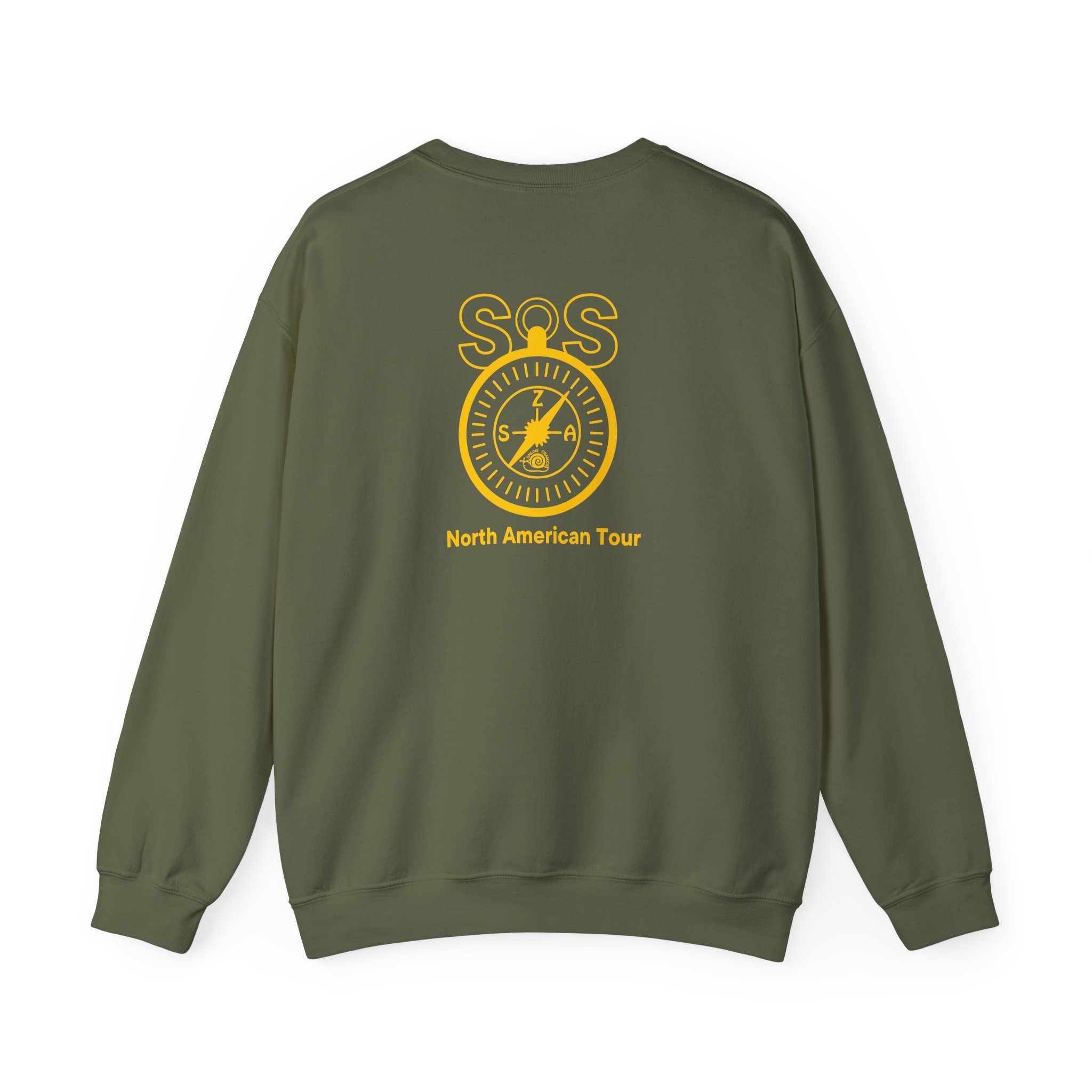 Sza Sos I Did It All for Love North America Unisex Heavy Blend™ Crewneck Sweatshirt - Image 6