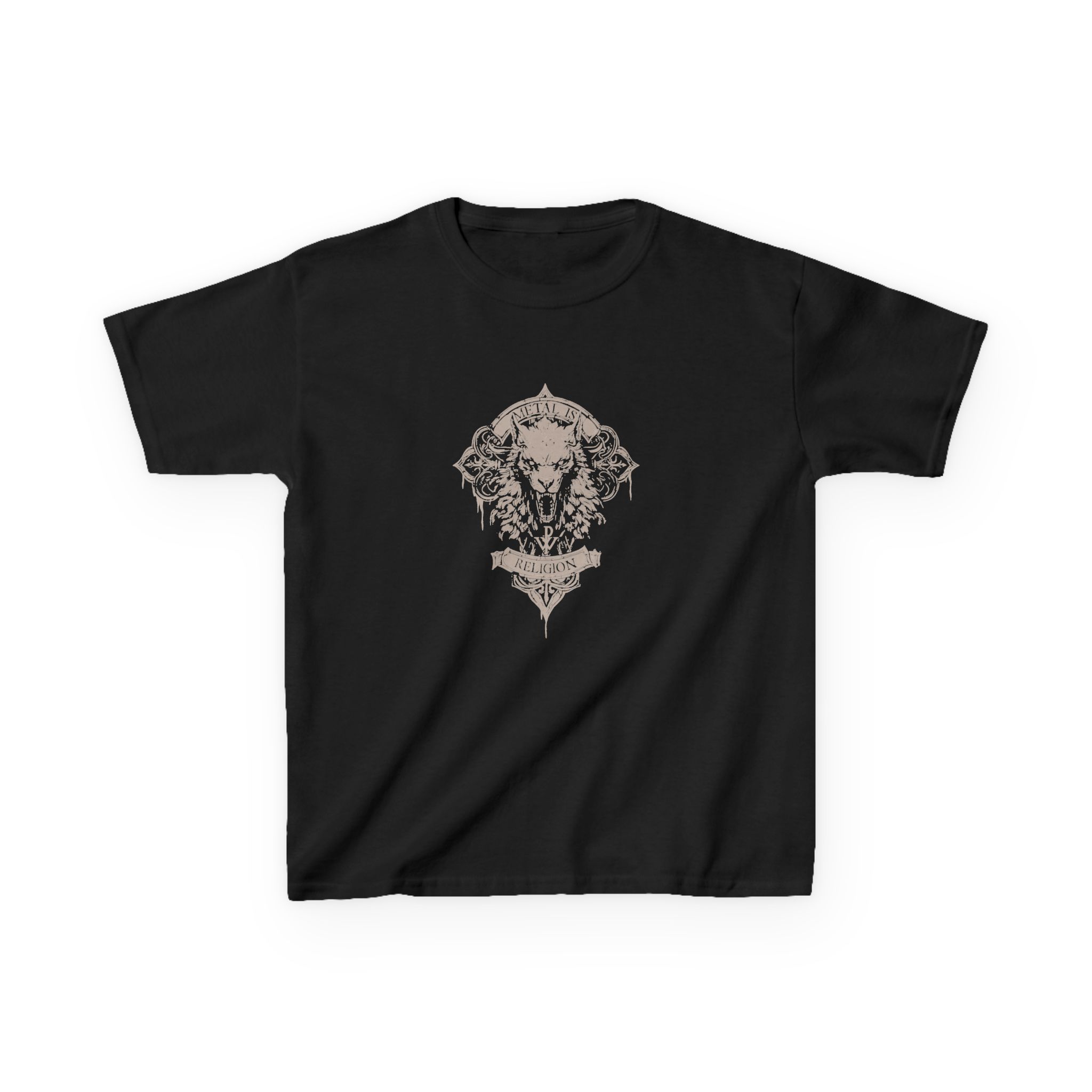 Kids Powerwolf Wolfhead Heavy Cotton™ Tee