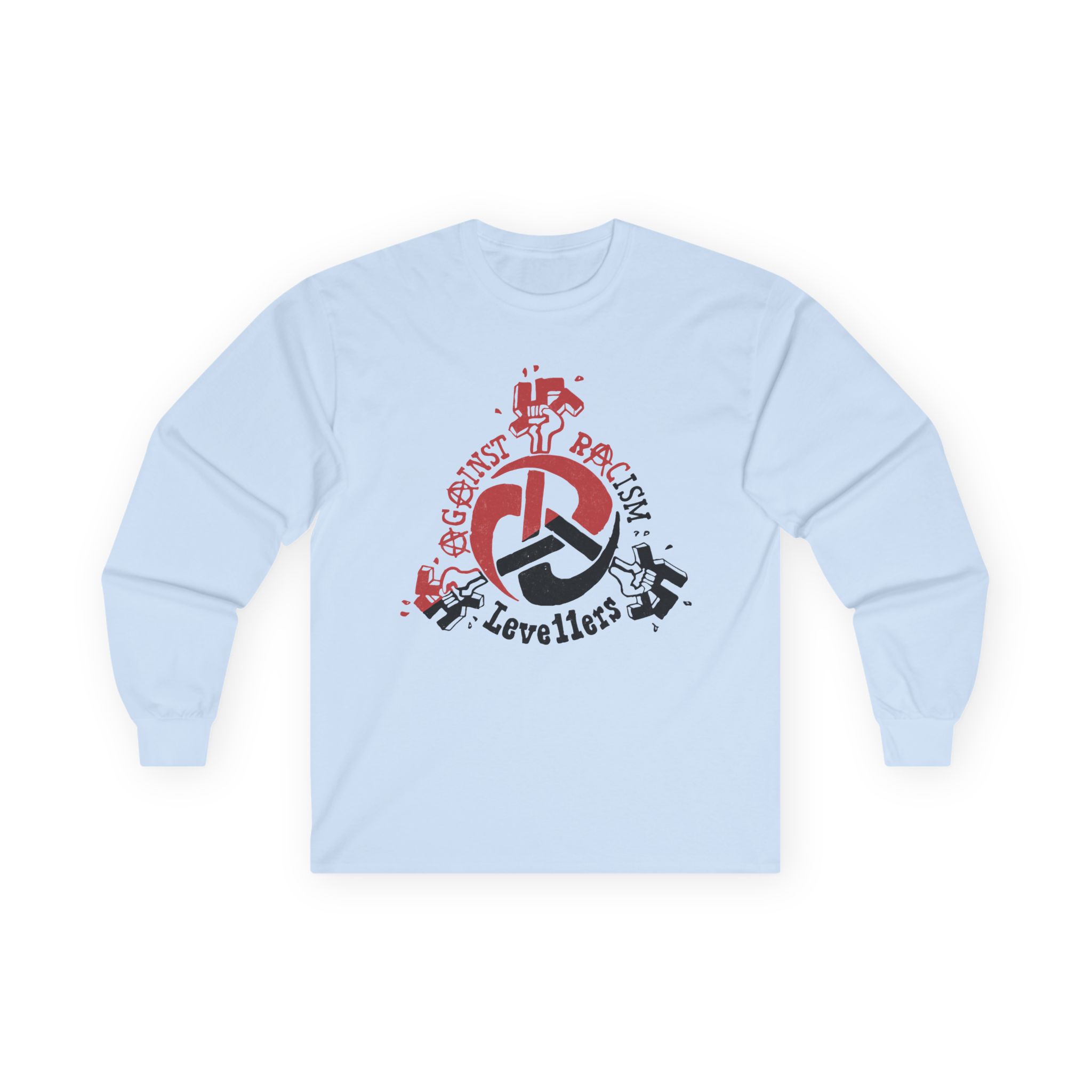 Levellers Against Racism Unisex Ultra Cotton Long Sleeve Tee - Image 9