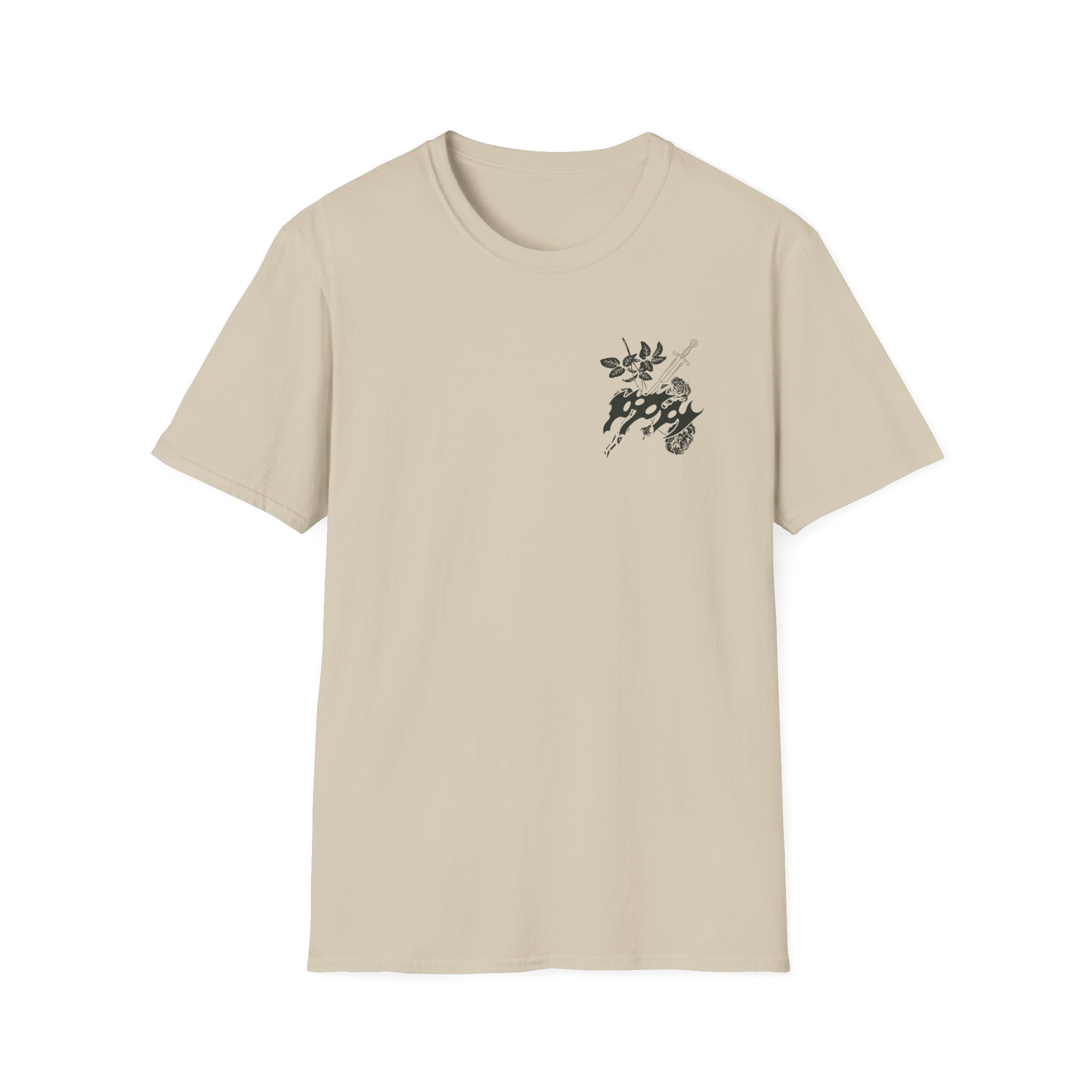 Poppy Cost Of Giving Up Unisex Softstyle T-Shirt - Image 3