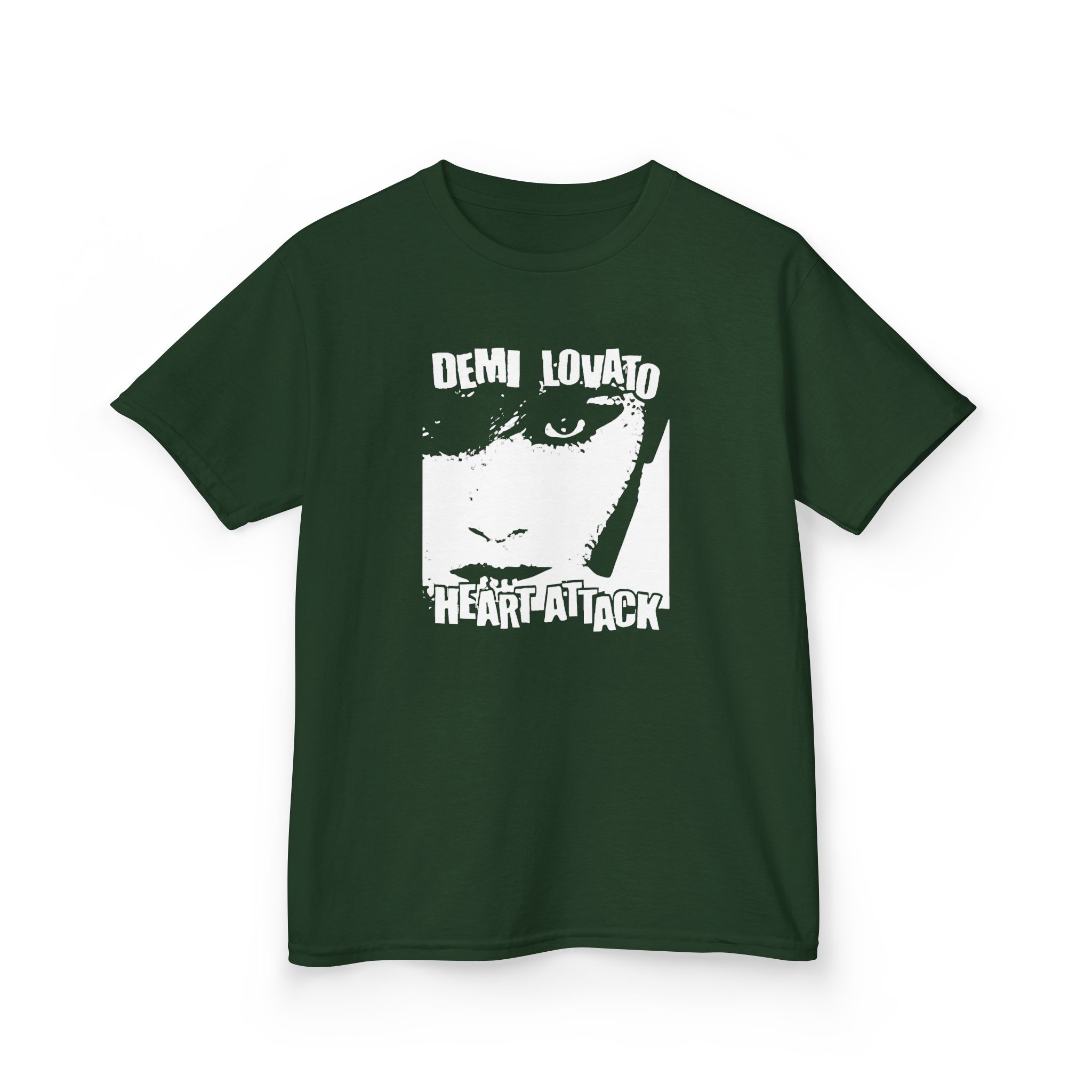 D L Heart Attack Anniversary Kids Heavy Cotton™ Tee - Image 5