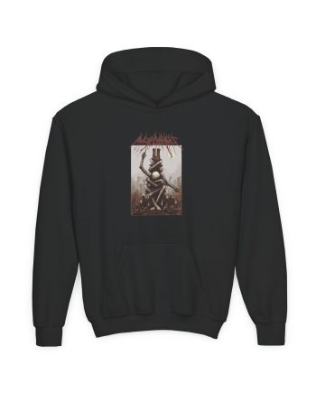 Angelmaker Exit Signs Youth Heavy Blend Hooded Sweatshirt