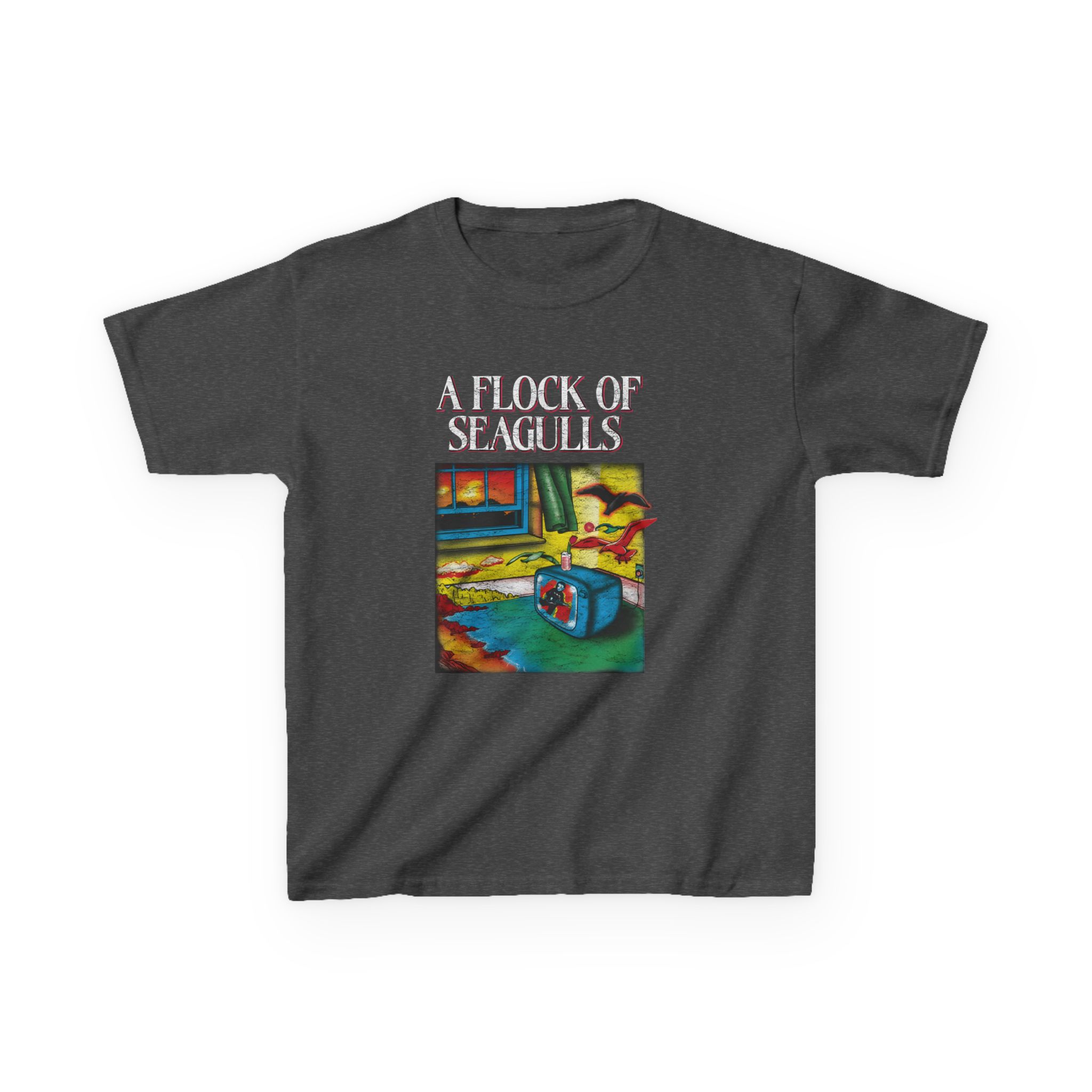 A Flock of Seagulls I Ran Tour Kids Heavy Cotton™ Tee - Image 5