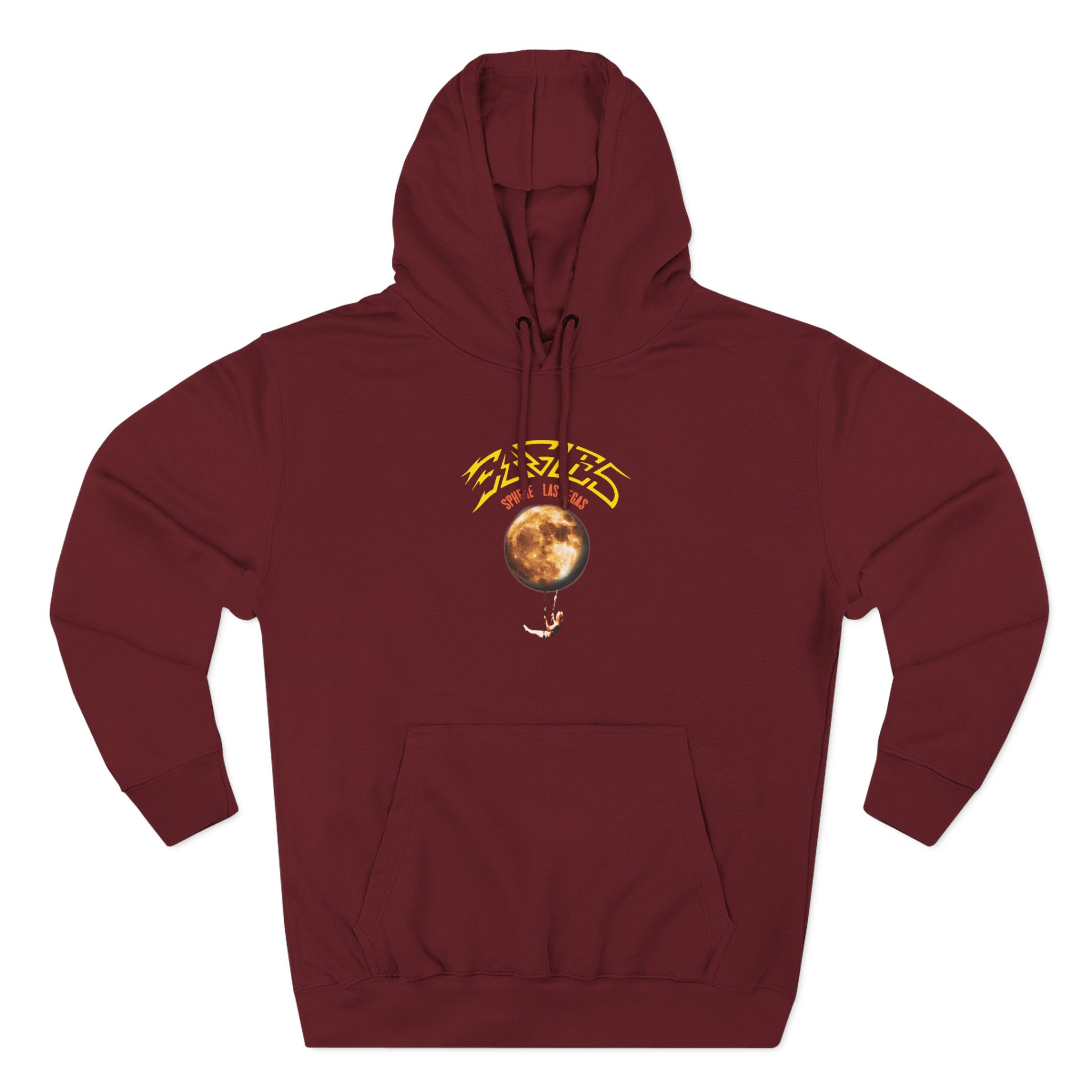 The Eagles Sphere Moon Trapeze Three-Panel Fleece Hoodie - Image 11