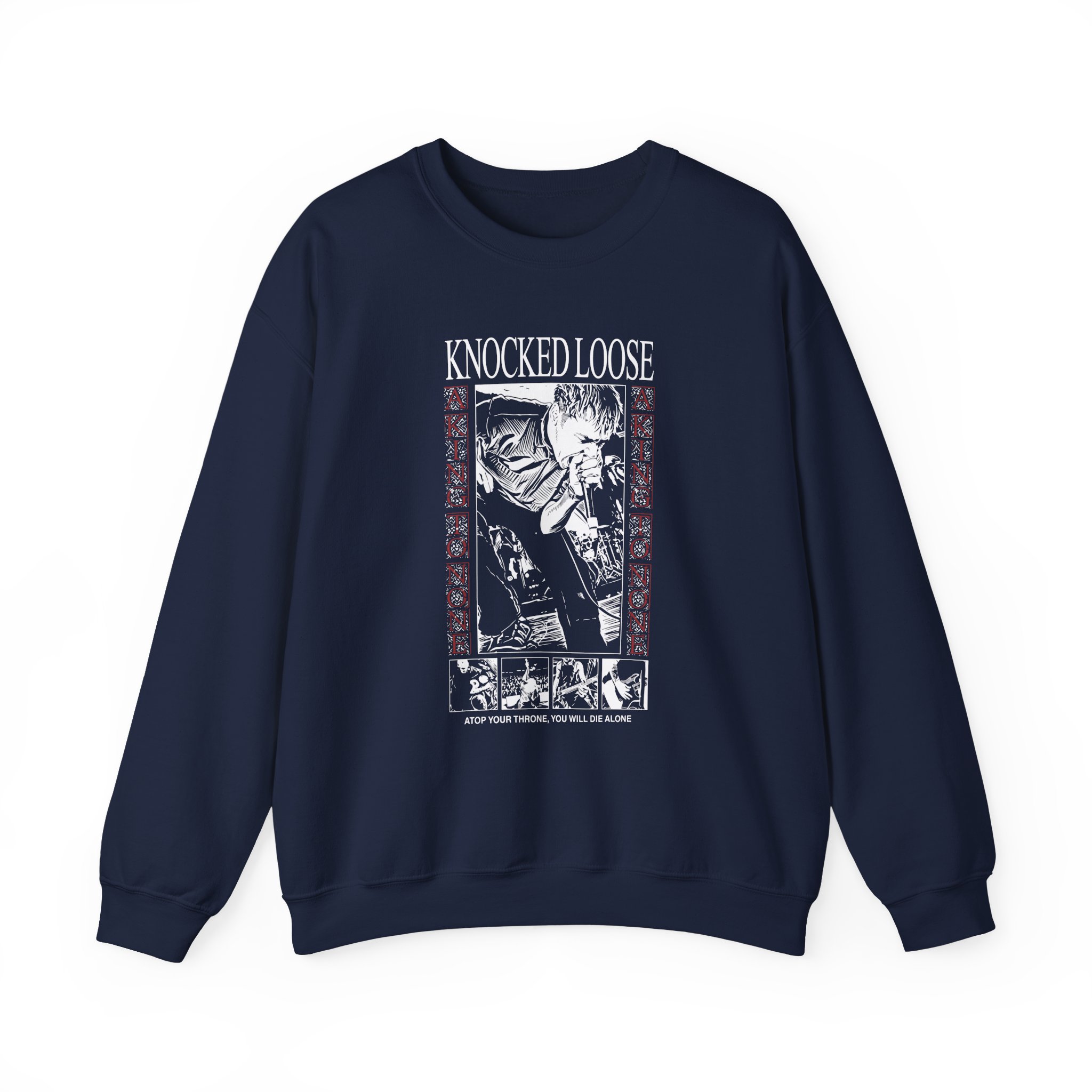 Knocked Loose Atop Your Throne Unisex Heavy Blend™ Crewneck Sweatshirt - Image 11