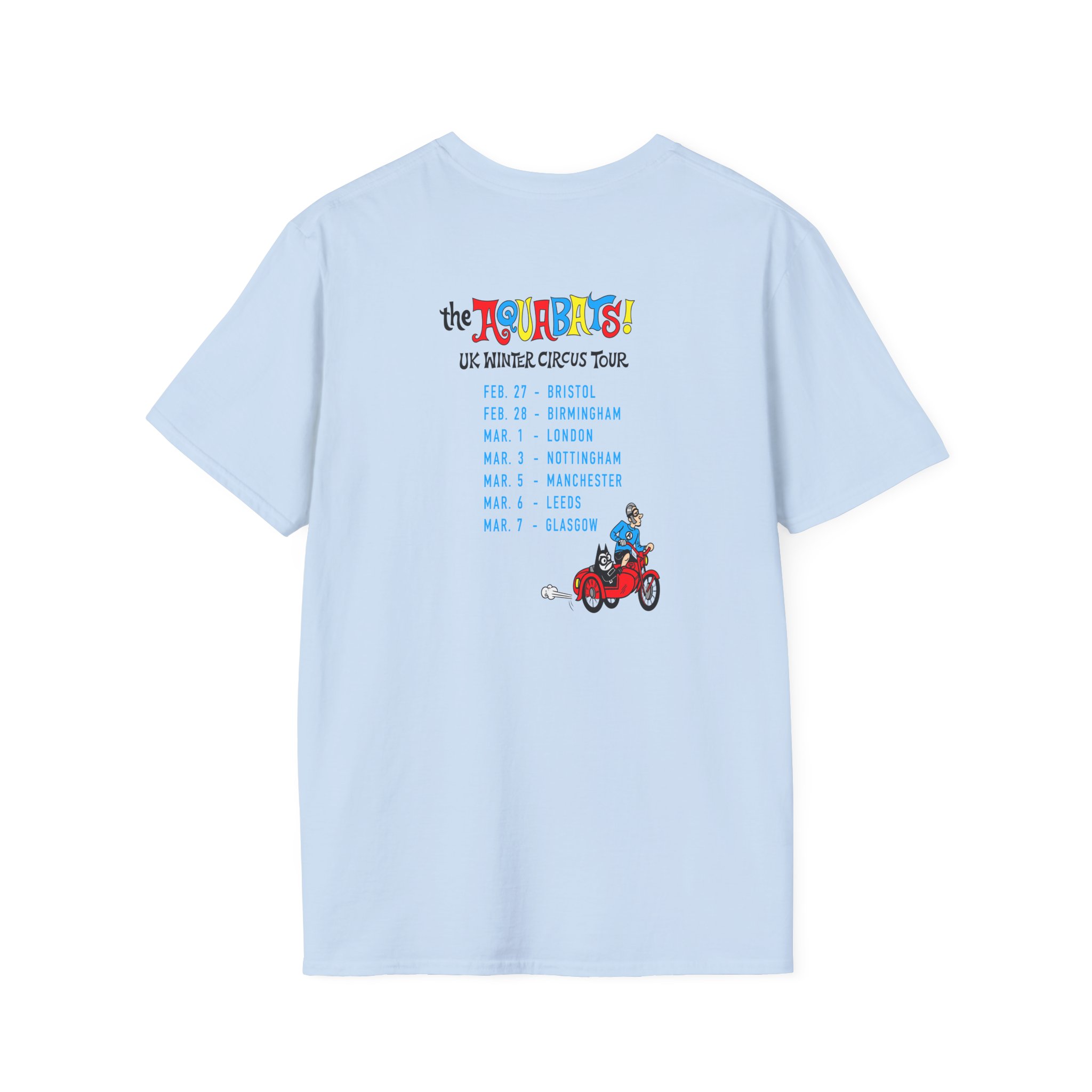 The Aquabats on a Bike! Unisex Softstyle T-Shirt - Image 16